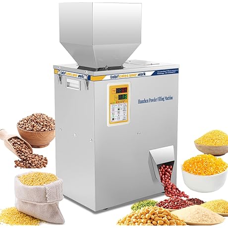 Hanchen Automatic Powder Filling Machine for Precise Filling of Glitters, Seeds, Grains, and Tea