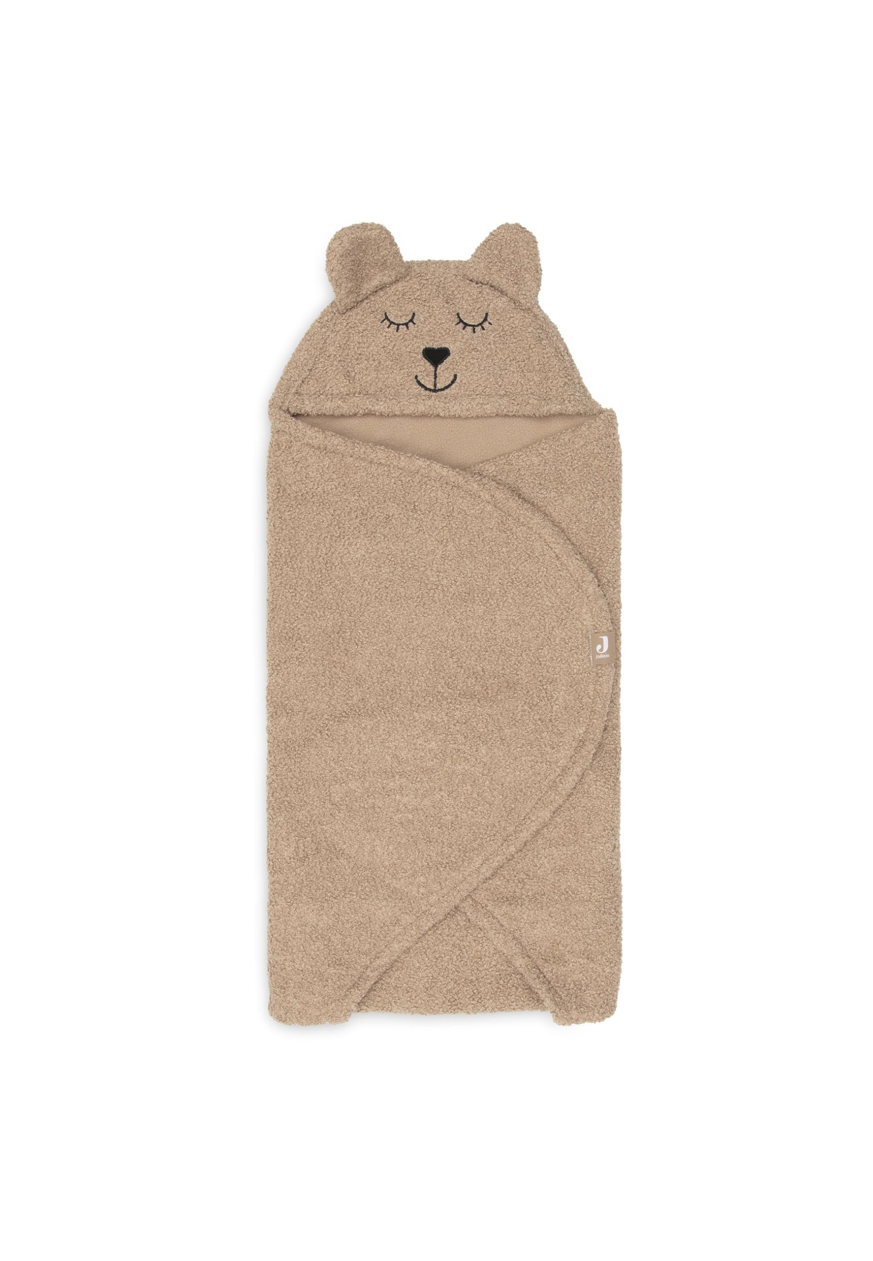 Jollein Koc do owijania np. do fotelika dziecięcego Bear Boucle Biscuit | 032-566-67064