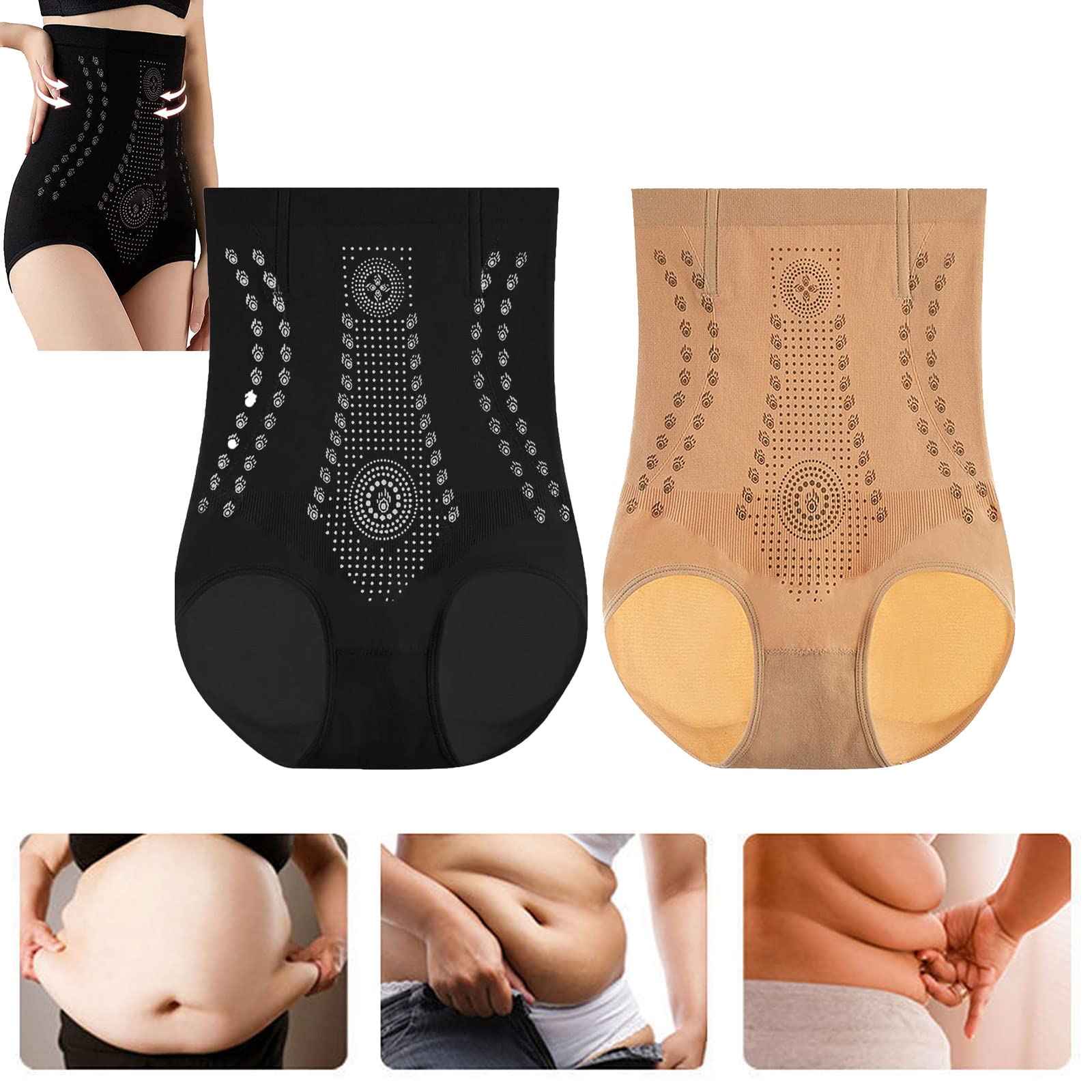 Ionna Unique Fiber Sculpting Wear,Ionstech Unique Fiber Restoration Shaper,Graphene Honeycomb Vagnal Tightening Body Shaping Briefs