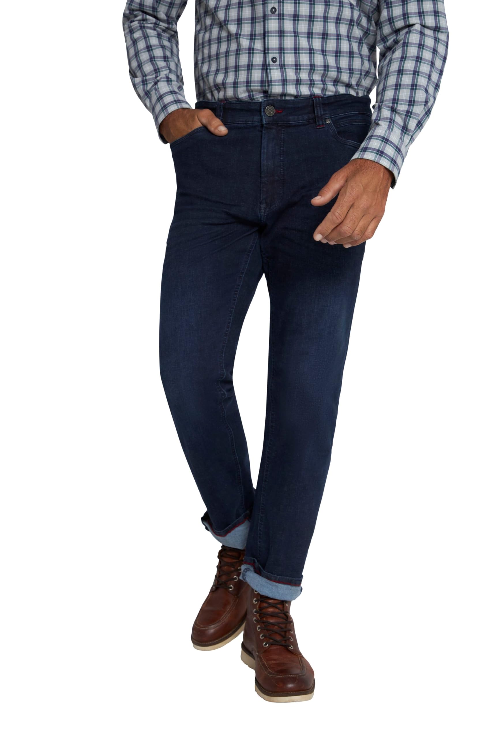 JP 1880 Herren große Größen Übergrößen Menswear L-8XL Jeans, FLEXNAMIC®, Denim, Straight Fit 722849