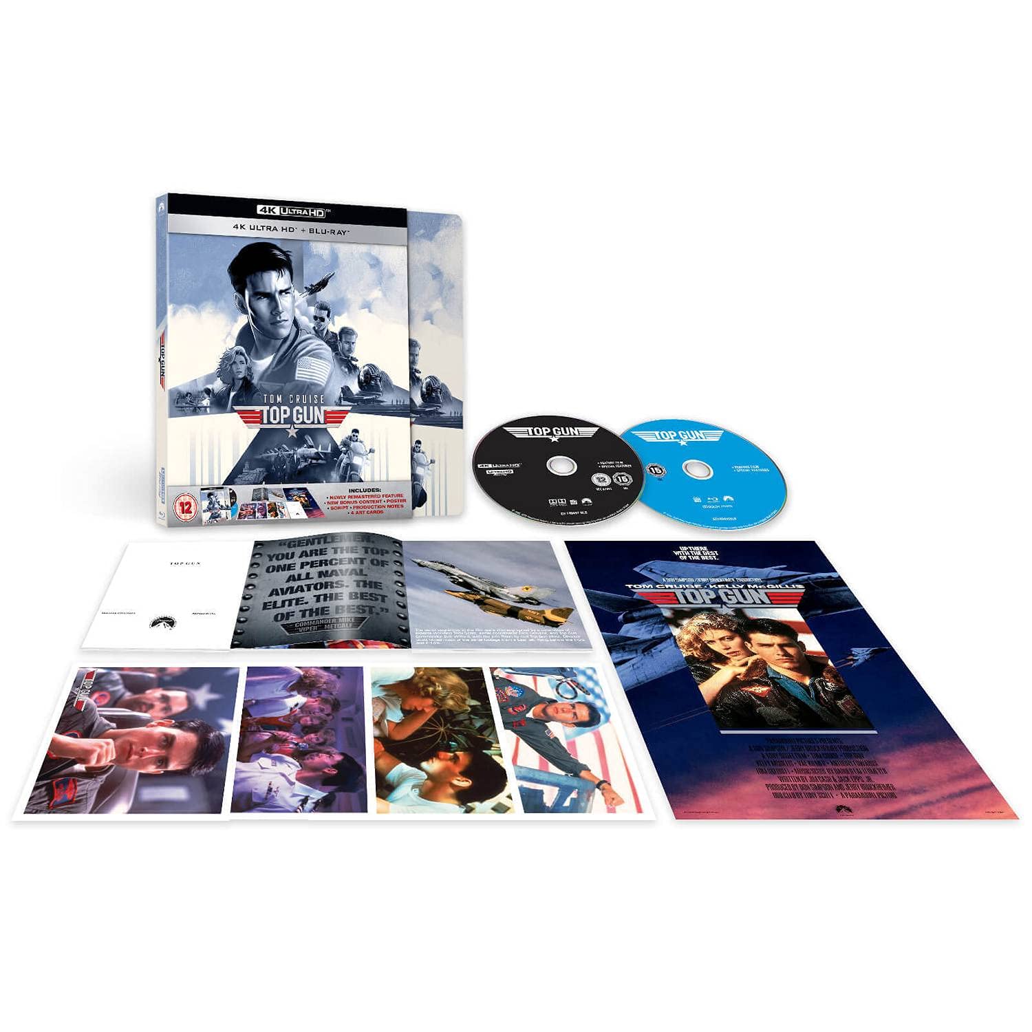 Top Gun 4K UHD Deluxe Steelbook mit deutschem Ton