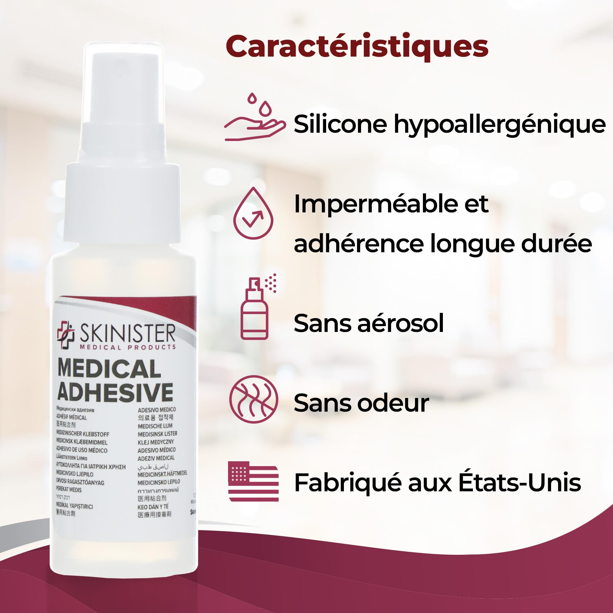 Prosthetic Medical Adhesive (30-118oz) | Ostomy, Mastectomy, SFX (118ml)