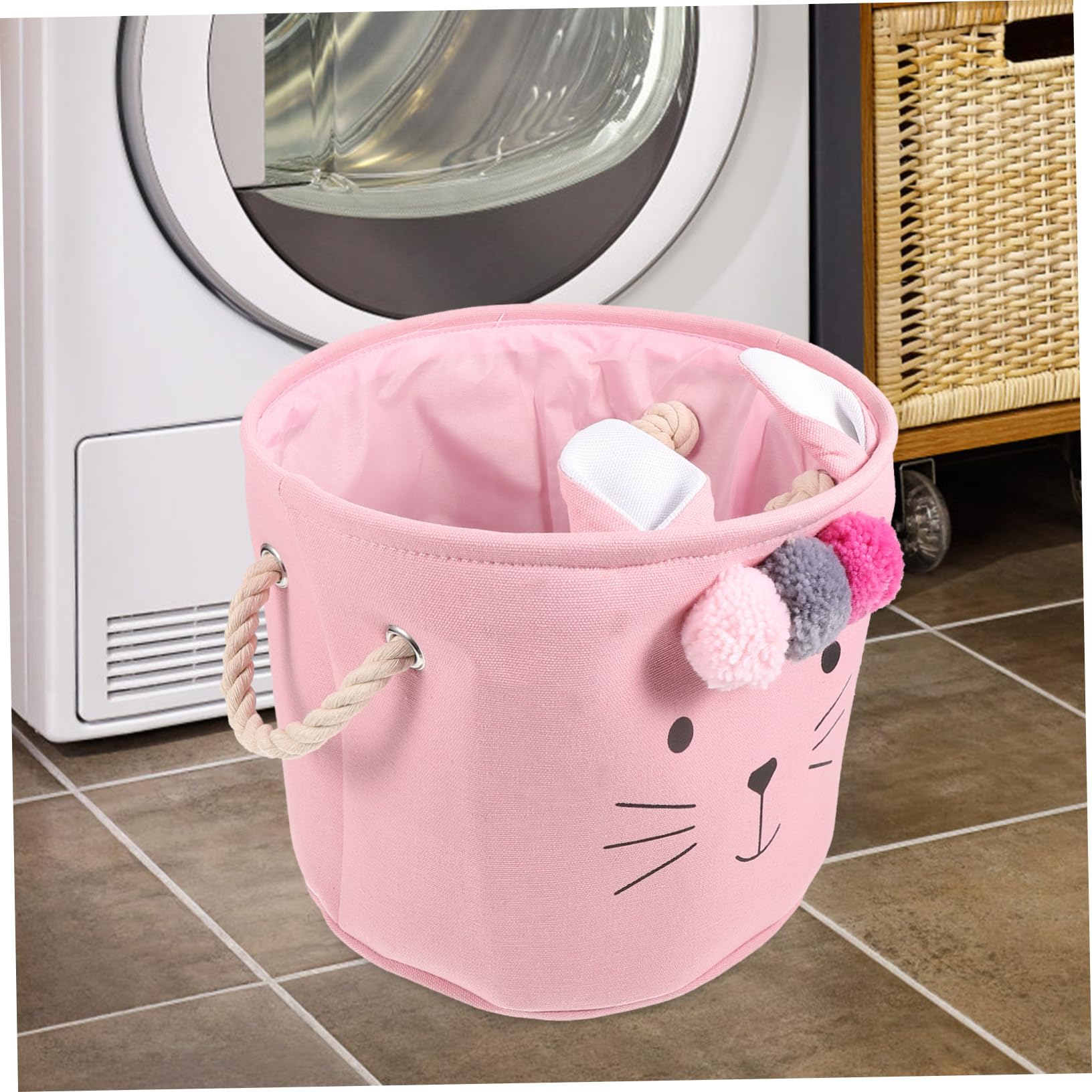 SEWOART baby girl storage basket laundry baskets hampers for laundry cute laundry hamper newborn baby girl cute hamper Mother dirty laundry basket household cloth