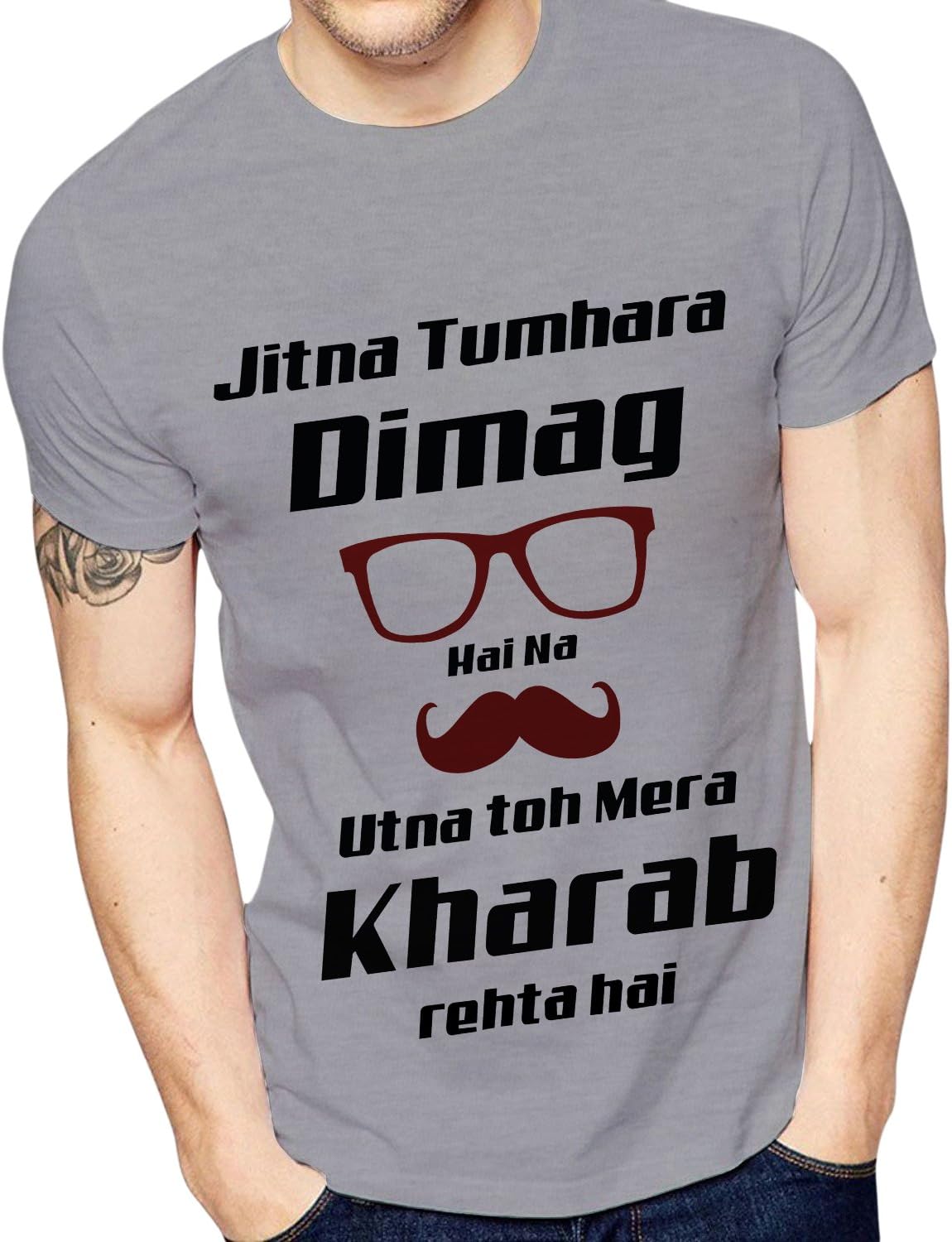 Ghantababajika Men's Regular Fit T-Shirt