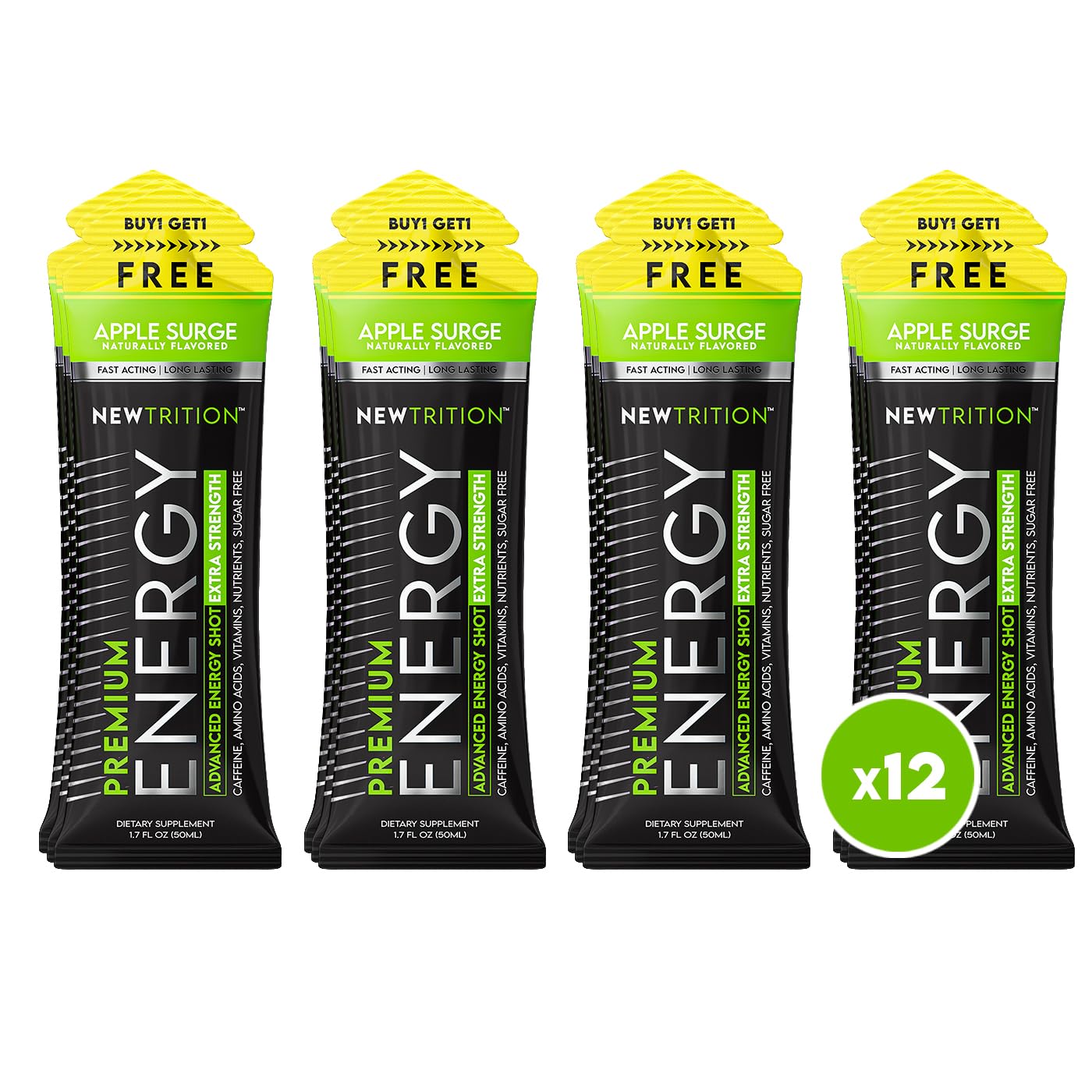 Amazon.com: NewTrition® Extra Strength Energy Shots, 1.7 fl oz