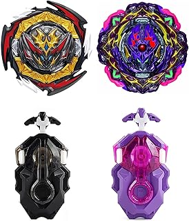 Peonzas de Batalla Gyros Set, 4D Battle Gyros Model Speed Gyros con, Juguetes clásicos Regalo para,(B-180+B-206)