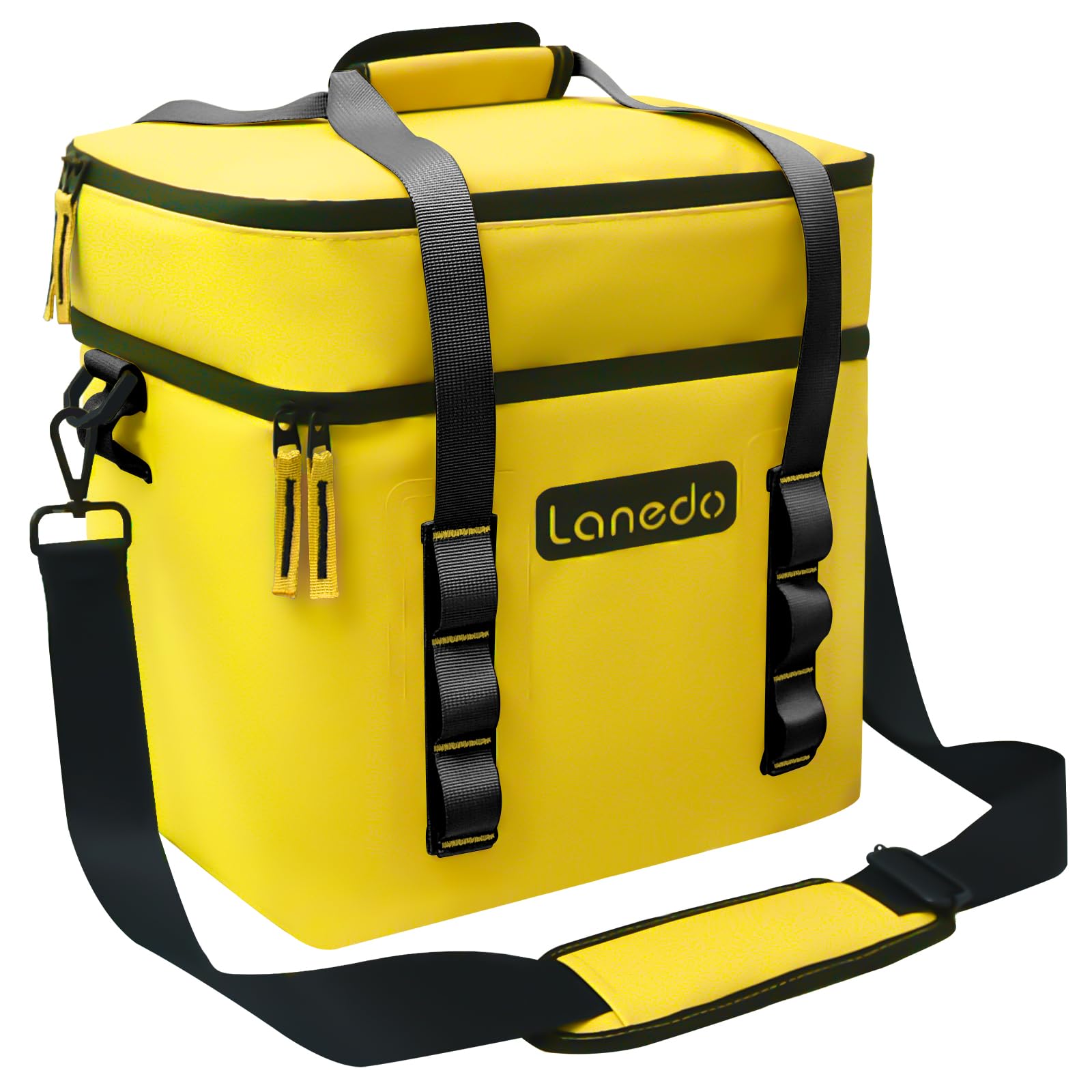 Lanedo Lisa Lunch Soft Cooler 20/36 Can, Insulated Bag Portable Ice Chest Box for Lunch, Beach, Drink, Beverage, Travel, Camping, Picnic, Car, Trips,