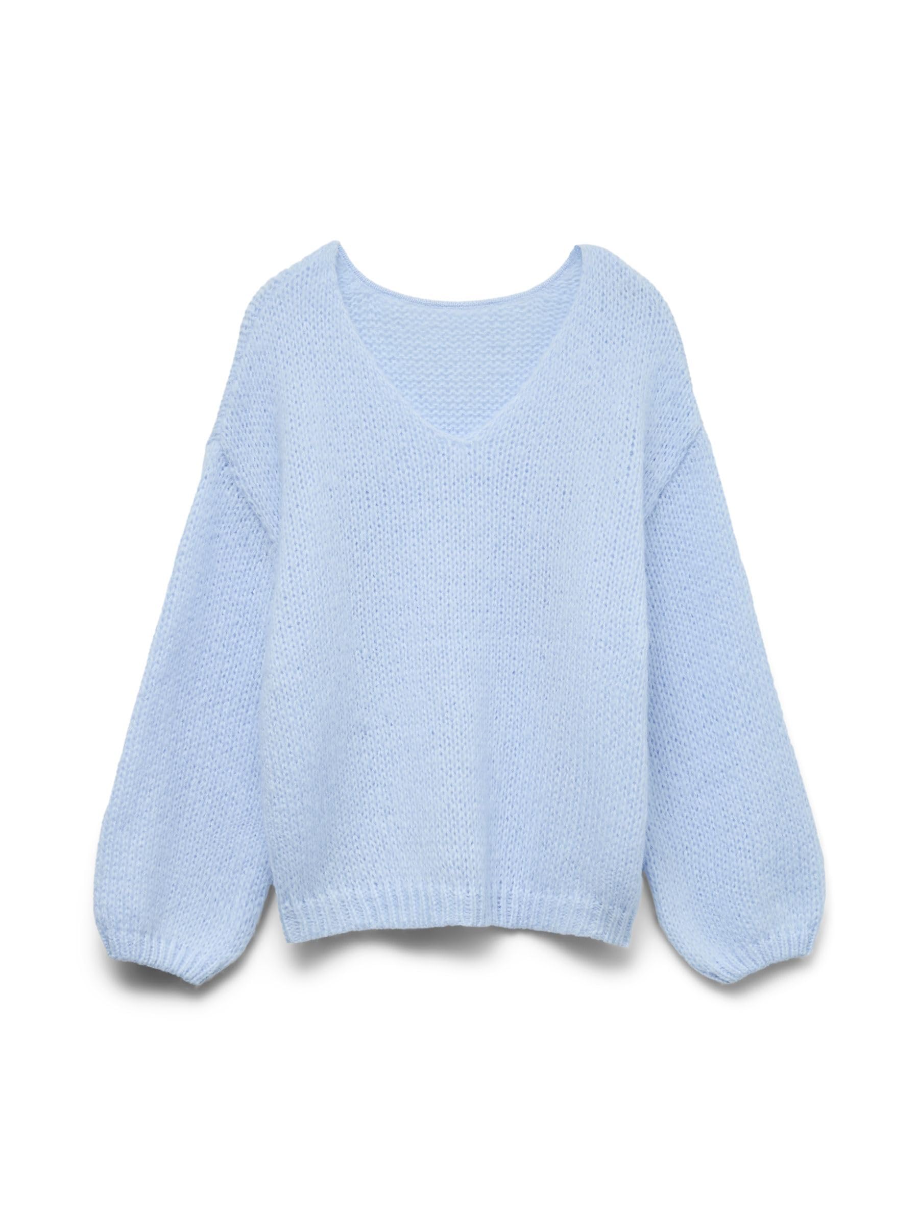 VERO Moda Vmmaybe Ls 2Way V-Neck Pullover Noos