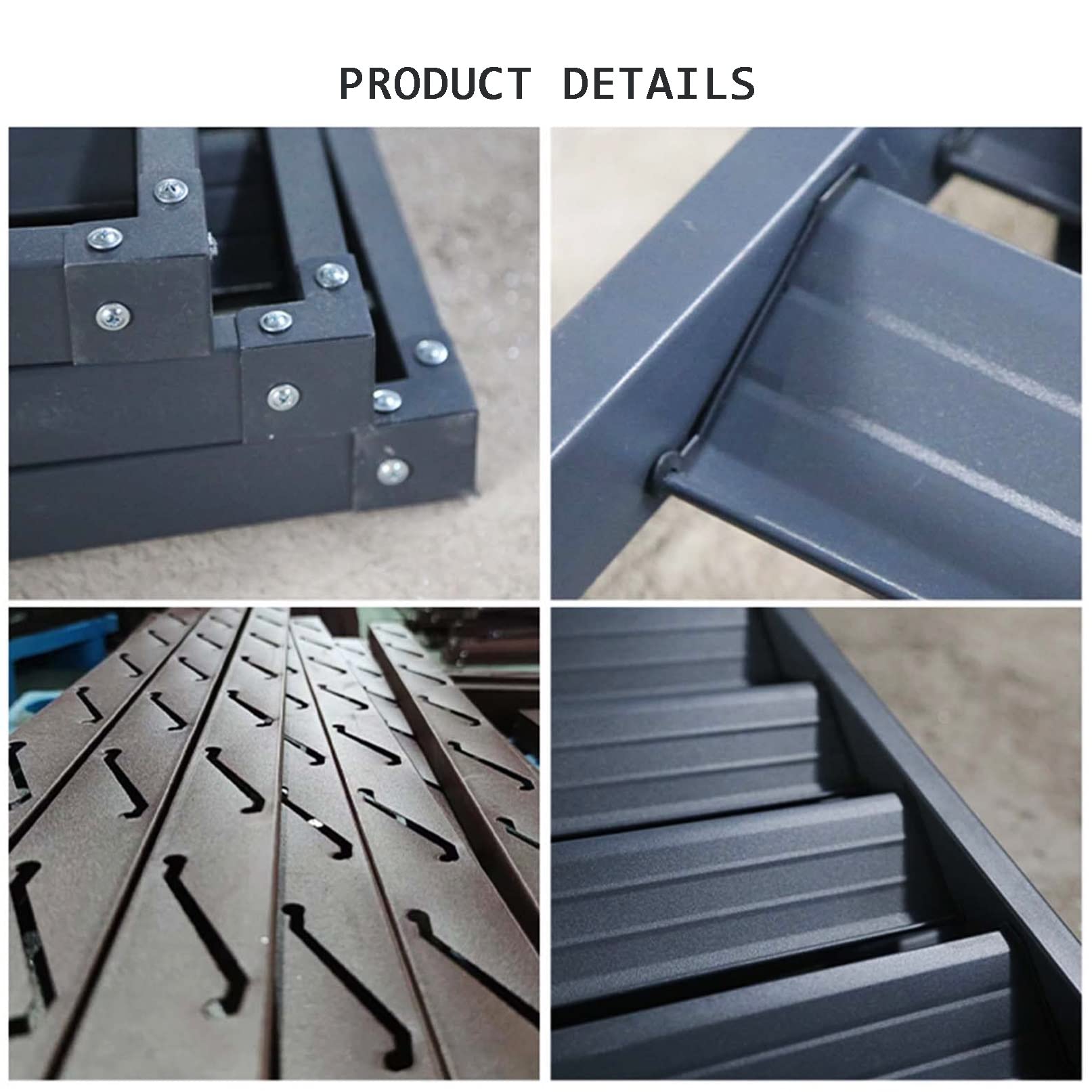Cache pour climatiseur, protection décorative, grille de protection pour climatiseurs et pompes à chaleur, protection tout-temps en aluminium, boîtier autonome pour couvrir les poubelles (Couleur