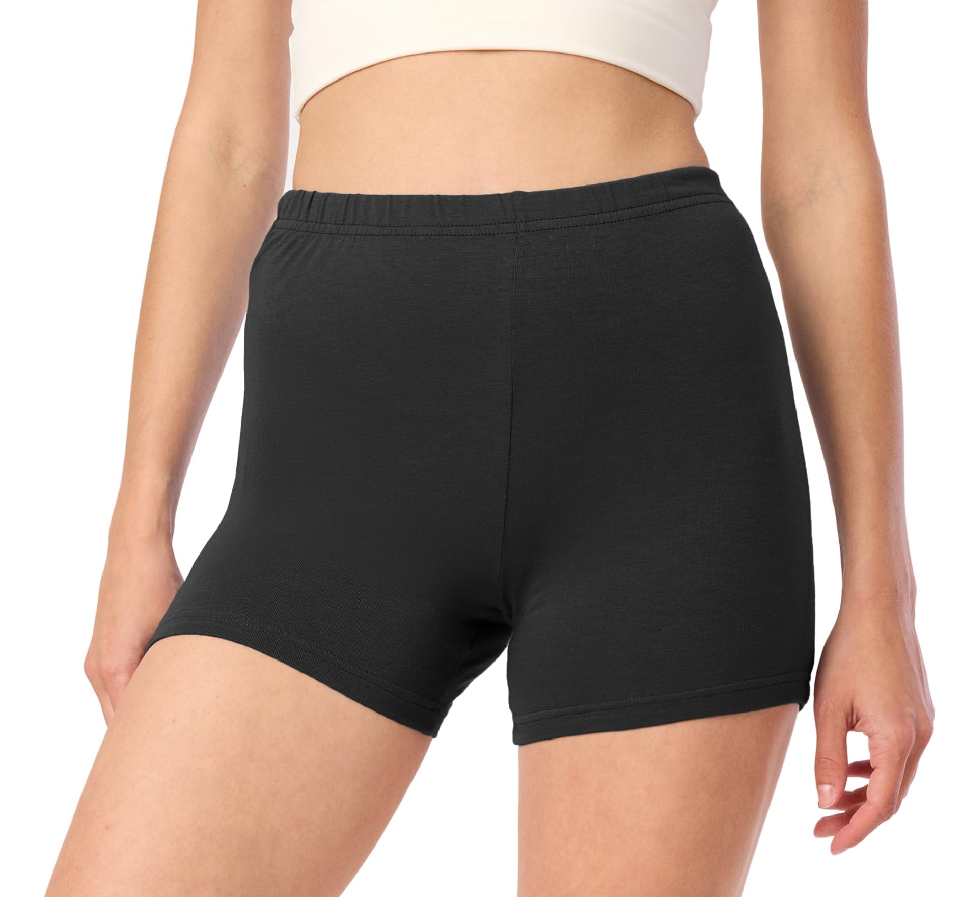 Merry Style Damen Shorts Radlerhose Unterhose Hotpants Kurze Hose Boxershorts aus Viskose MS10-391