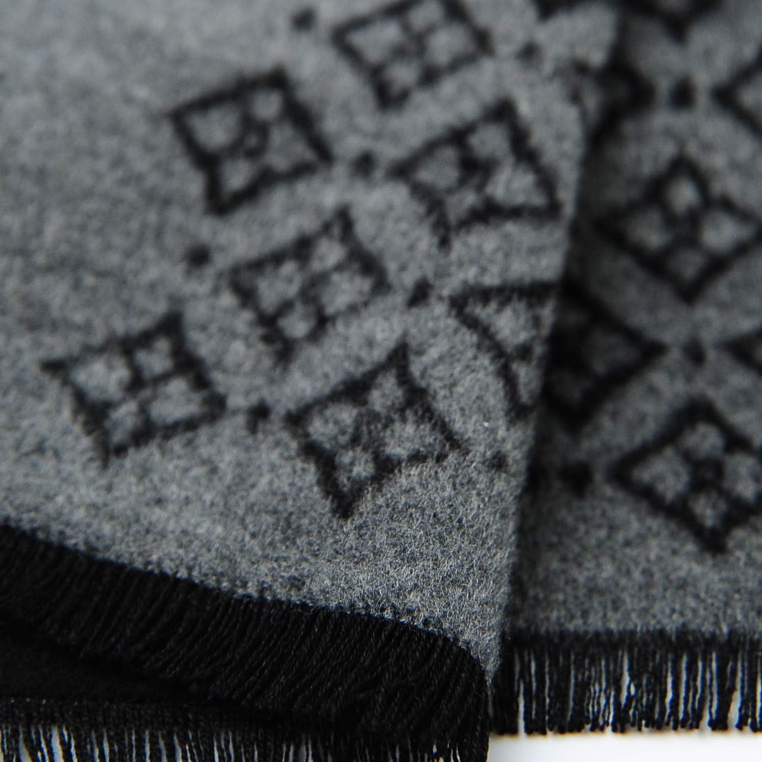 Miniatura 6 de CUDDLE DREAMS Bufandas de seda para hombre para invierno, 100% seda de morera cepillada, lujosamente suaves y cálidas, caja decente empaquetada