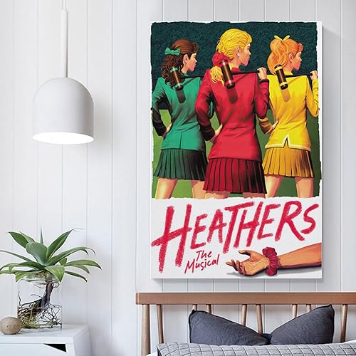 Miniatura 5 de Heathers - Pósteres de películas retro de los años 80, pintura de pared, lienzo, impresiones de sala de estar, póster de decoración de dormitorio,
