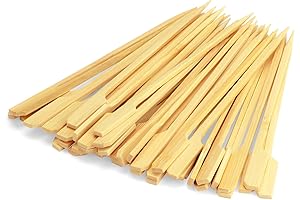 DecorRack 100 Natural Bamboo Paddle Picks