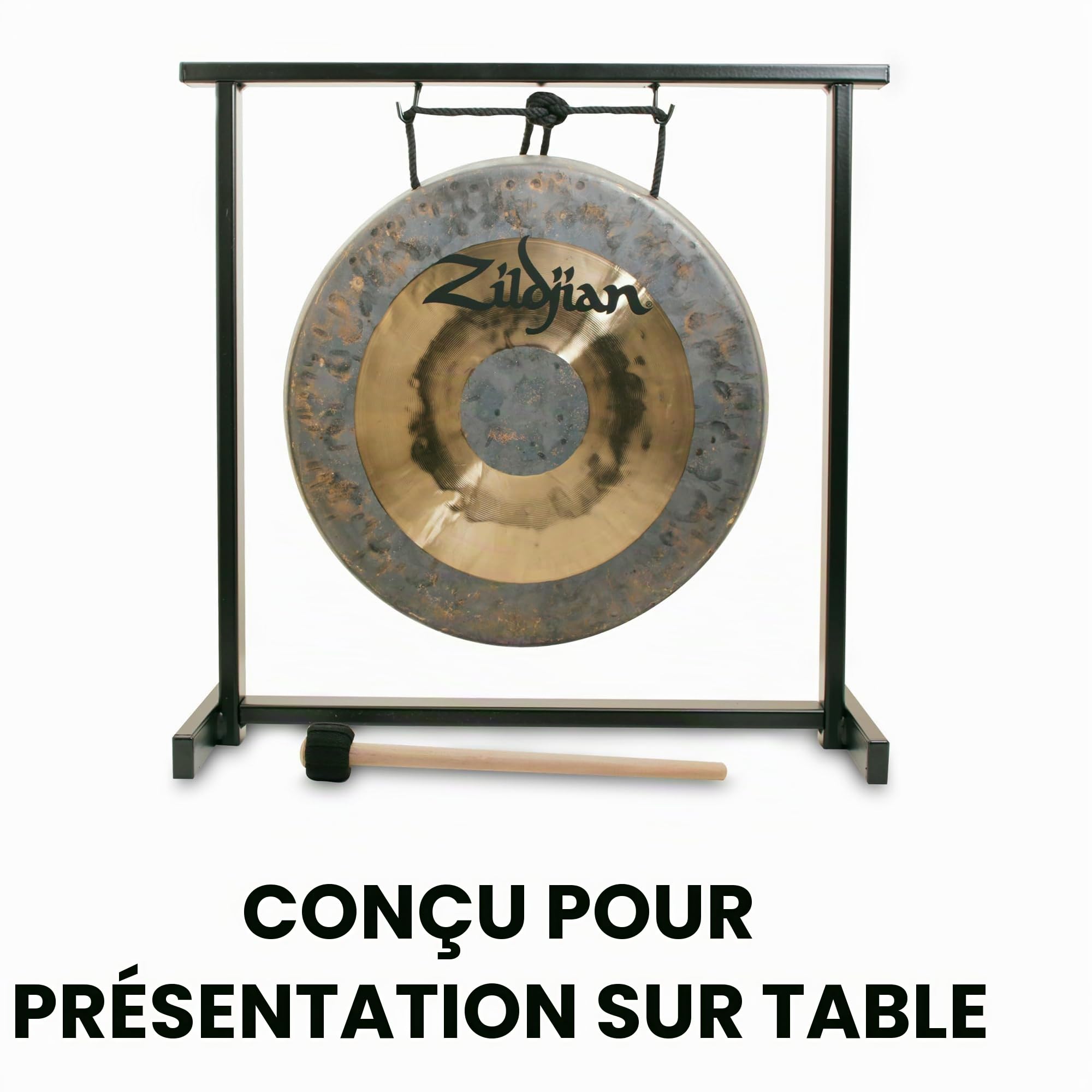 Zildjian - 12" Table-top Gong and Stand Set