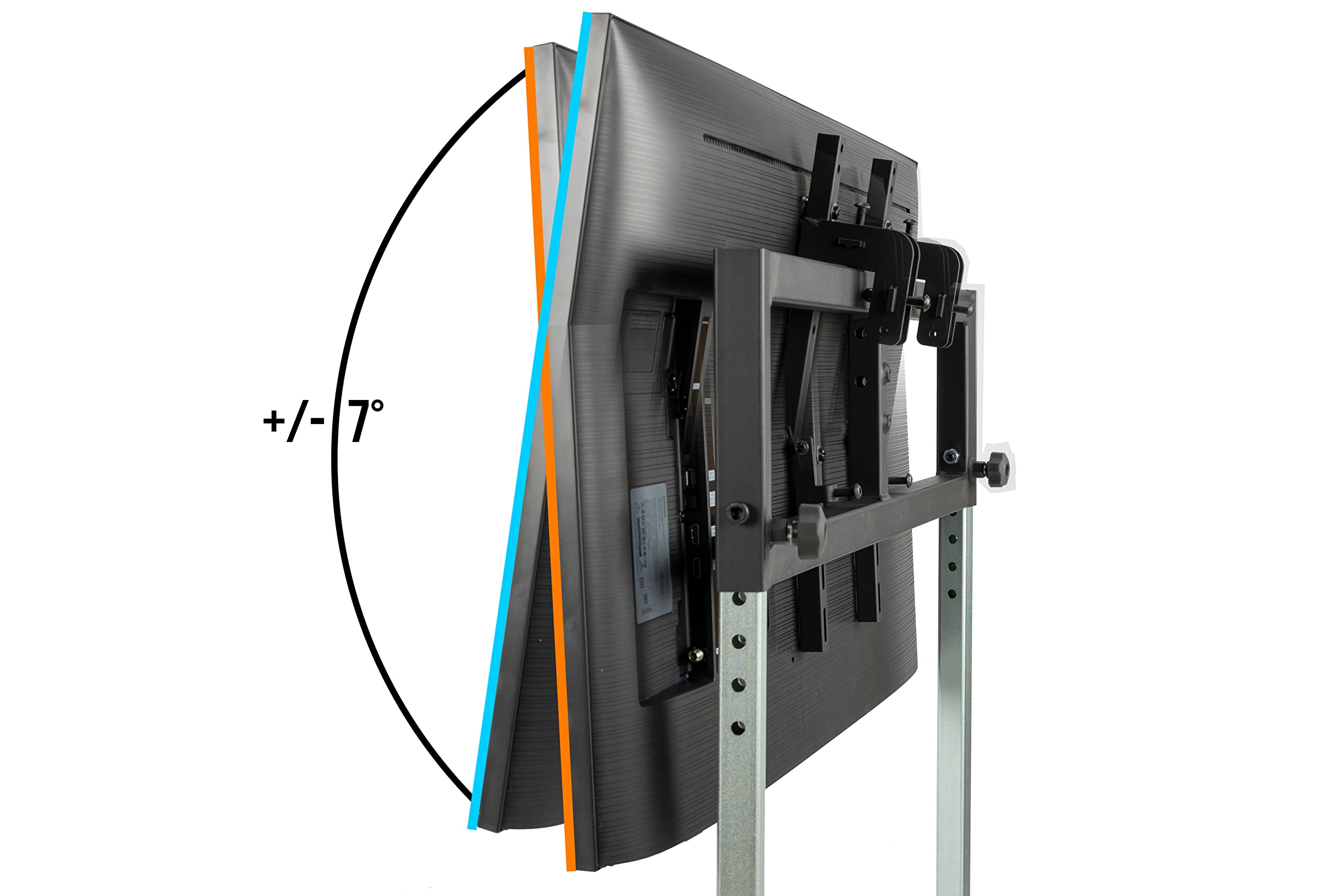 Sim Fab Monitor Mount Snapklik.com : SimFab TV Mount System Bracket Kit, Model HD For TVs