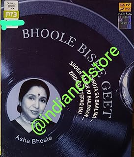 Bhoole Bisre Geet - Asha Bhosle (MP3) (Saregama) (Song Mp3)(Old Hindi Bollywood Songs Mp3) Price In India