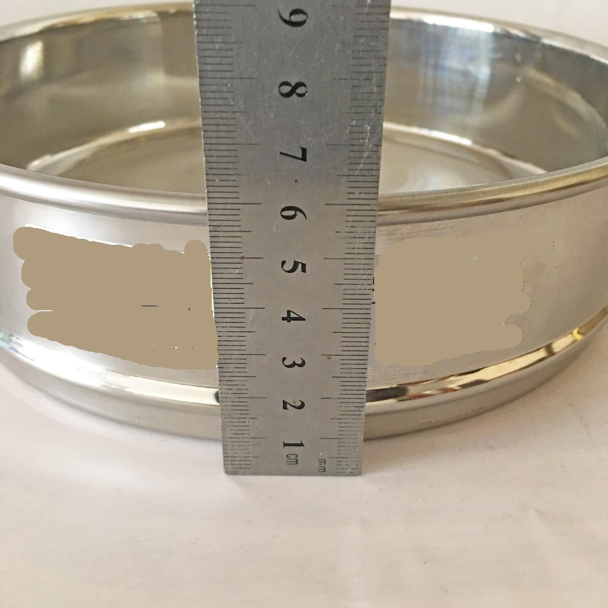 Setaccio di prova diametro 200mm, maglia 500, acciaio inossidabile 304 per standard ISO3310, separazione di precisione per test di laboratorio e materiali