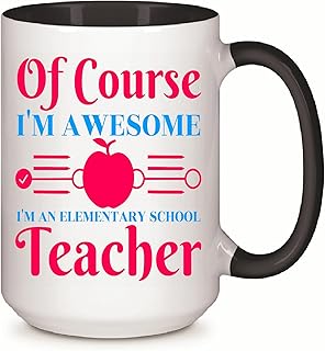 Teacher Appreciation Gifts Celebrate Awesome Educators Perfect for Any Professional 11oz 15oz Inner Color Accent Mug