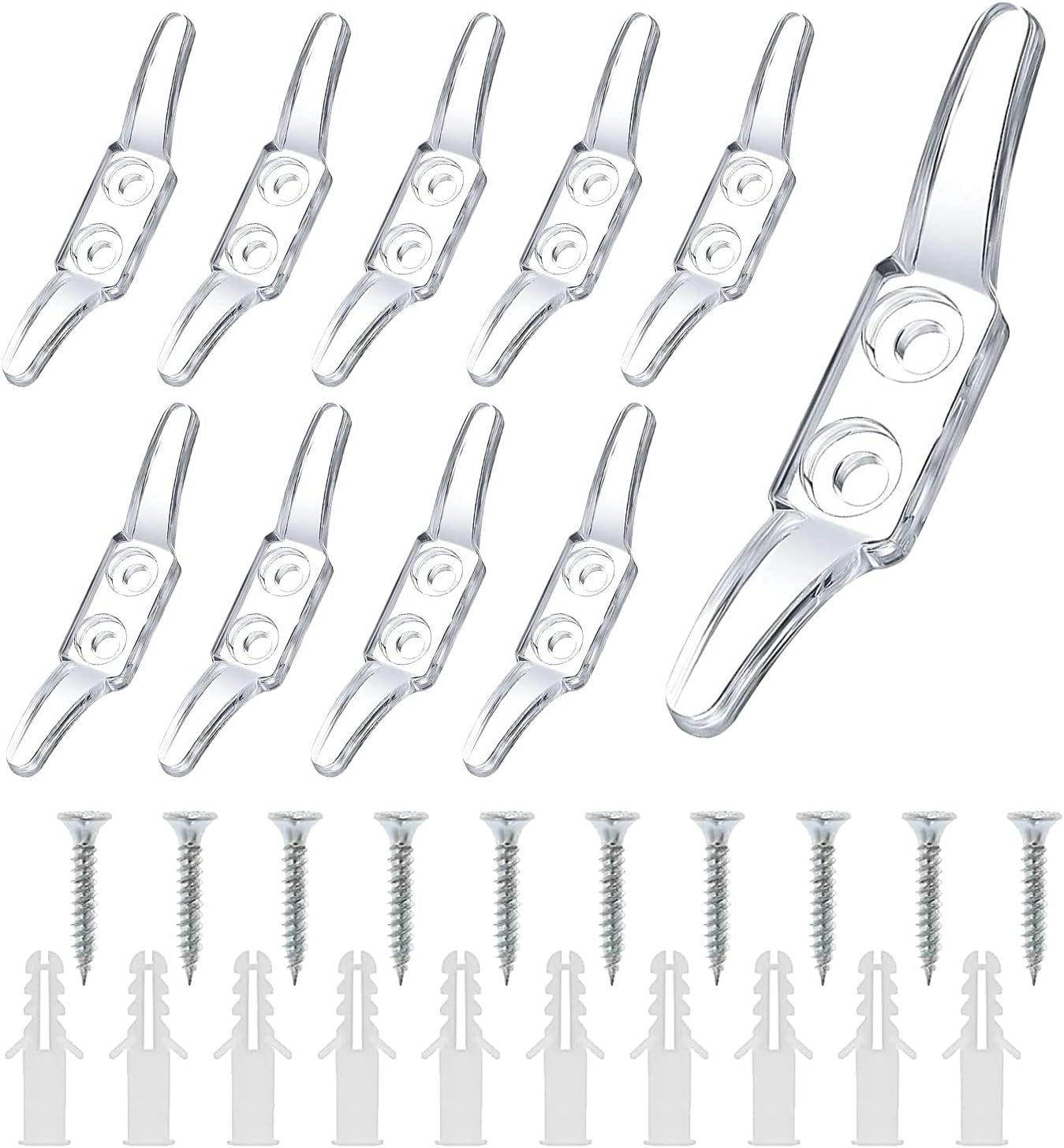 10pcs Clear Cord Cleat for Child Safety,blind cord hook,Blind Cord