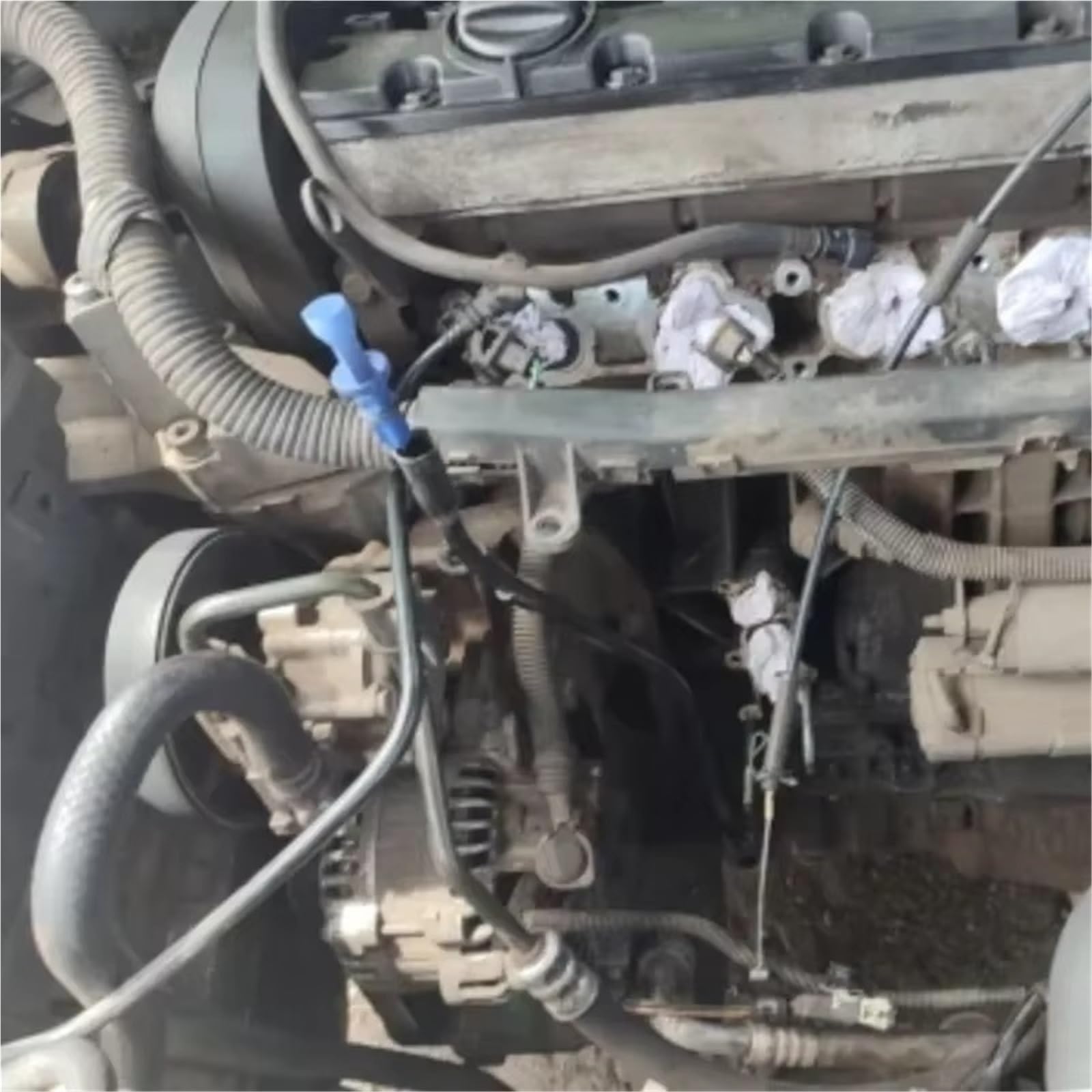 Sensori di Livello Olio Motore compatibili con Citroën per C4 C5 1999 2000 2001 2002 2003 2004 2005 2006 2007 2008 Asta di Livello Olio Motore OEM 11746