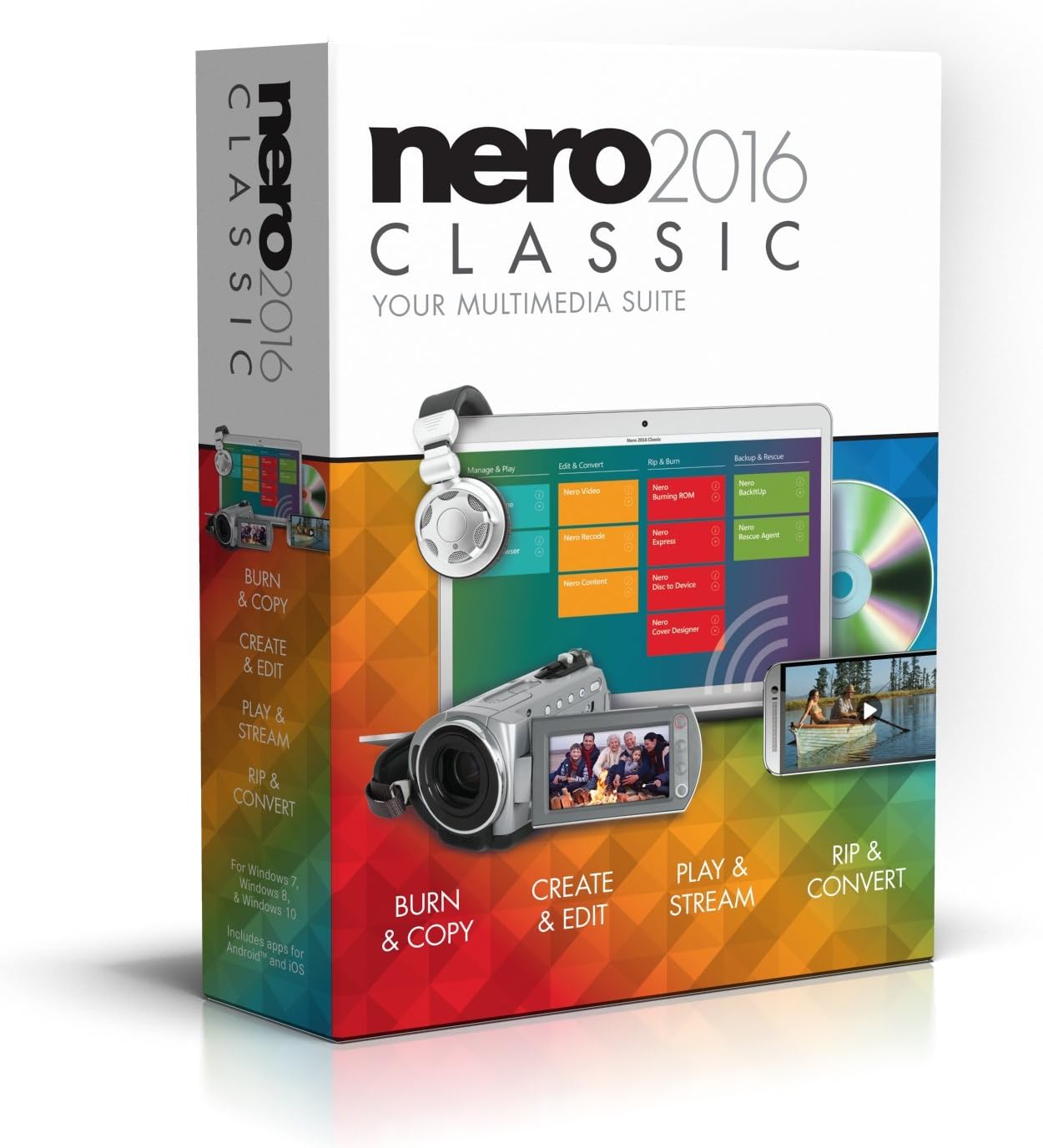 Nero 2016 Classic [OLD VERSION] (PC Disc) Thumbnail