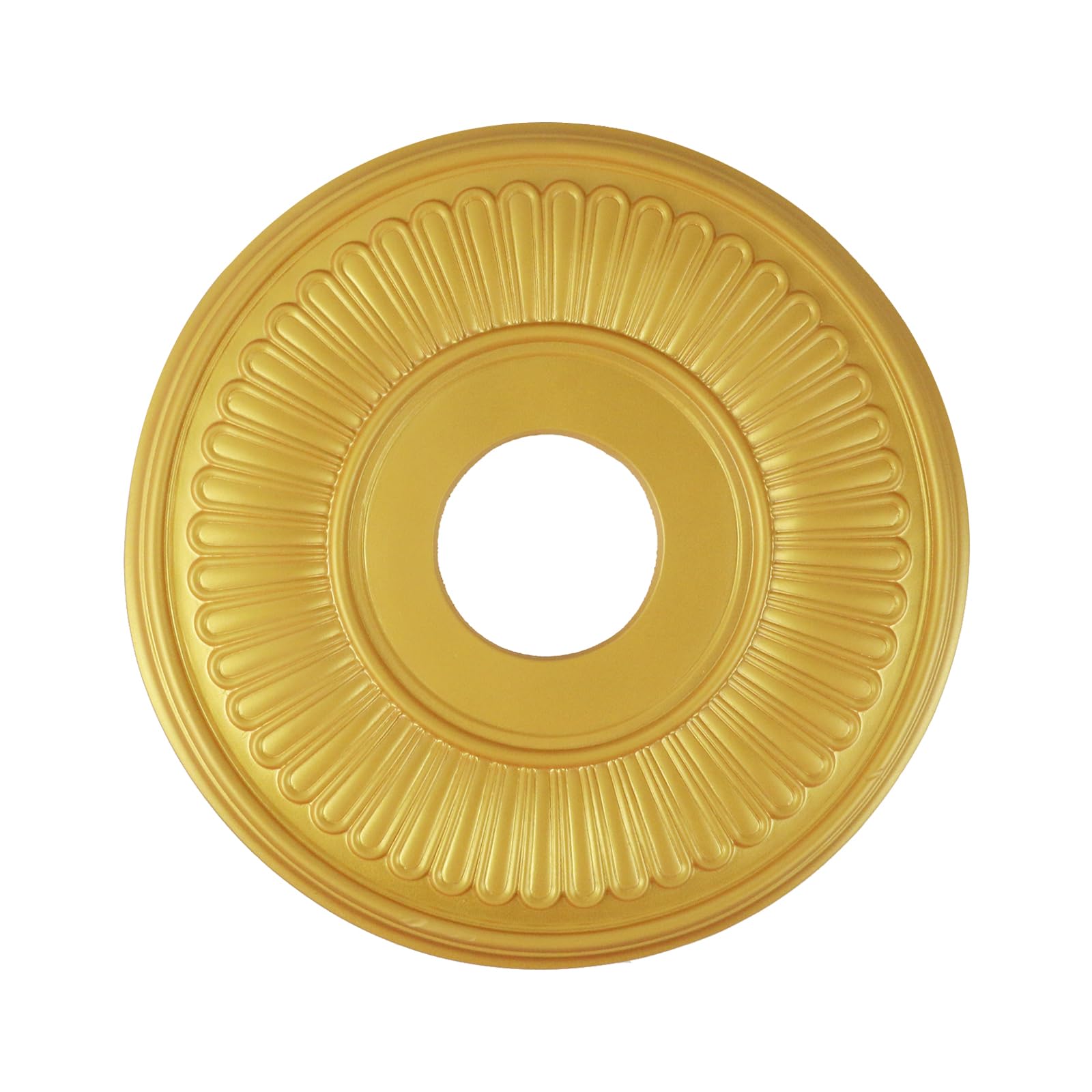 MY MIRONEY White PU Ceiling Medallion, 13 1/5" OD x 3 3/7" ID — Amazon image 9