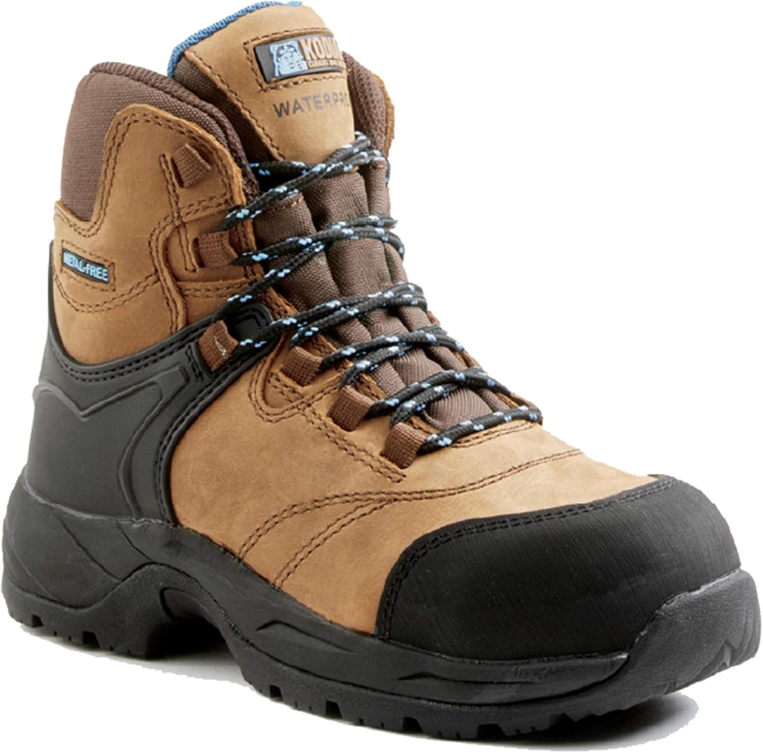 Kodiak Women's 6 Inch Journey Composite Toe Waterproof Industrial Boot, Medium Brown, 8 Wide - Image 2