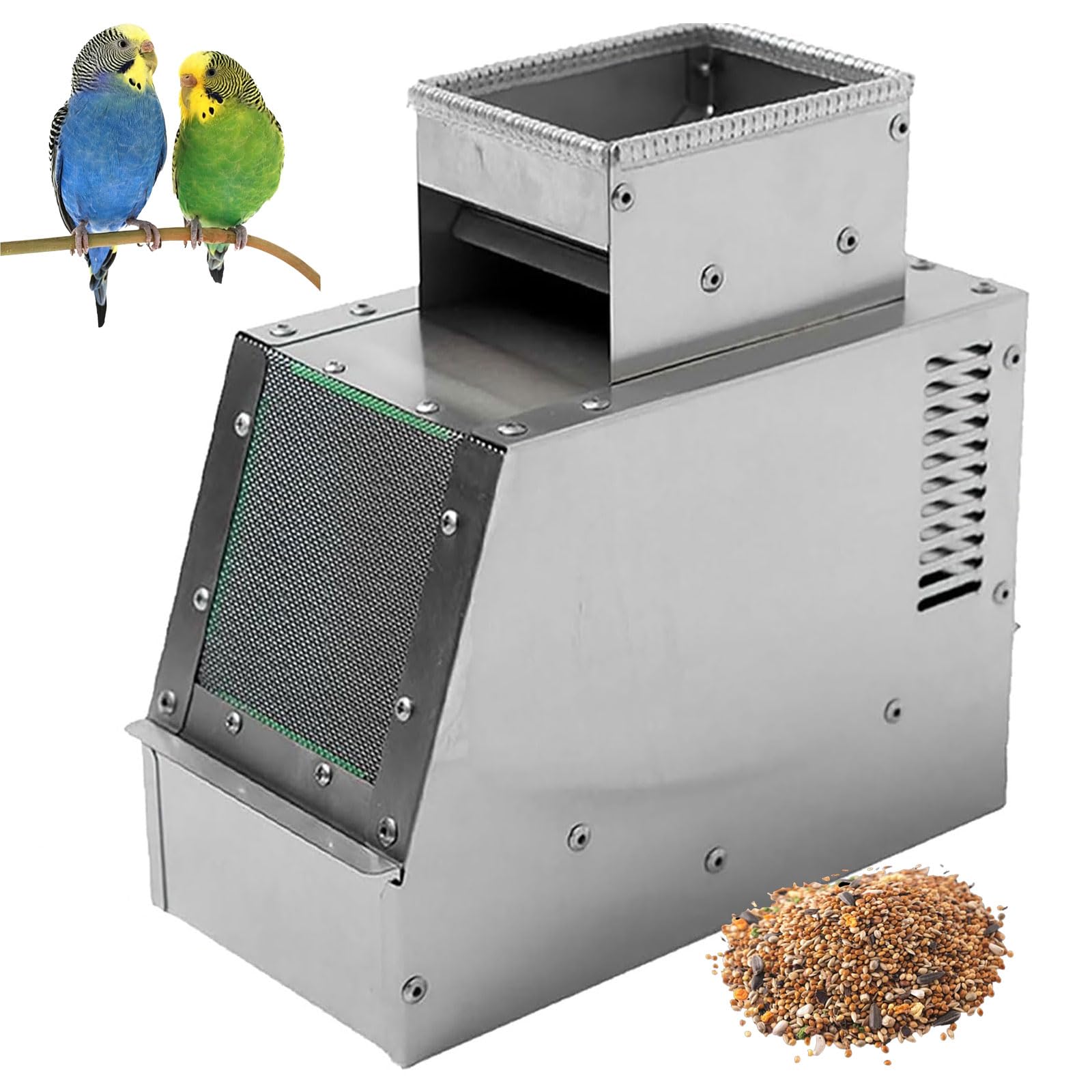 Nettoyeur de graines pour oiseaux pour éliminer les coques vides sans gaspillage