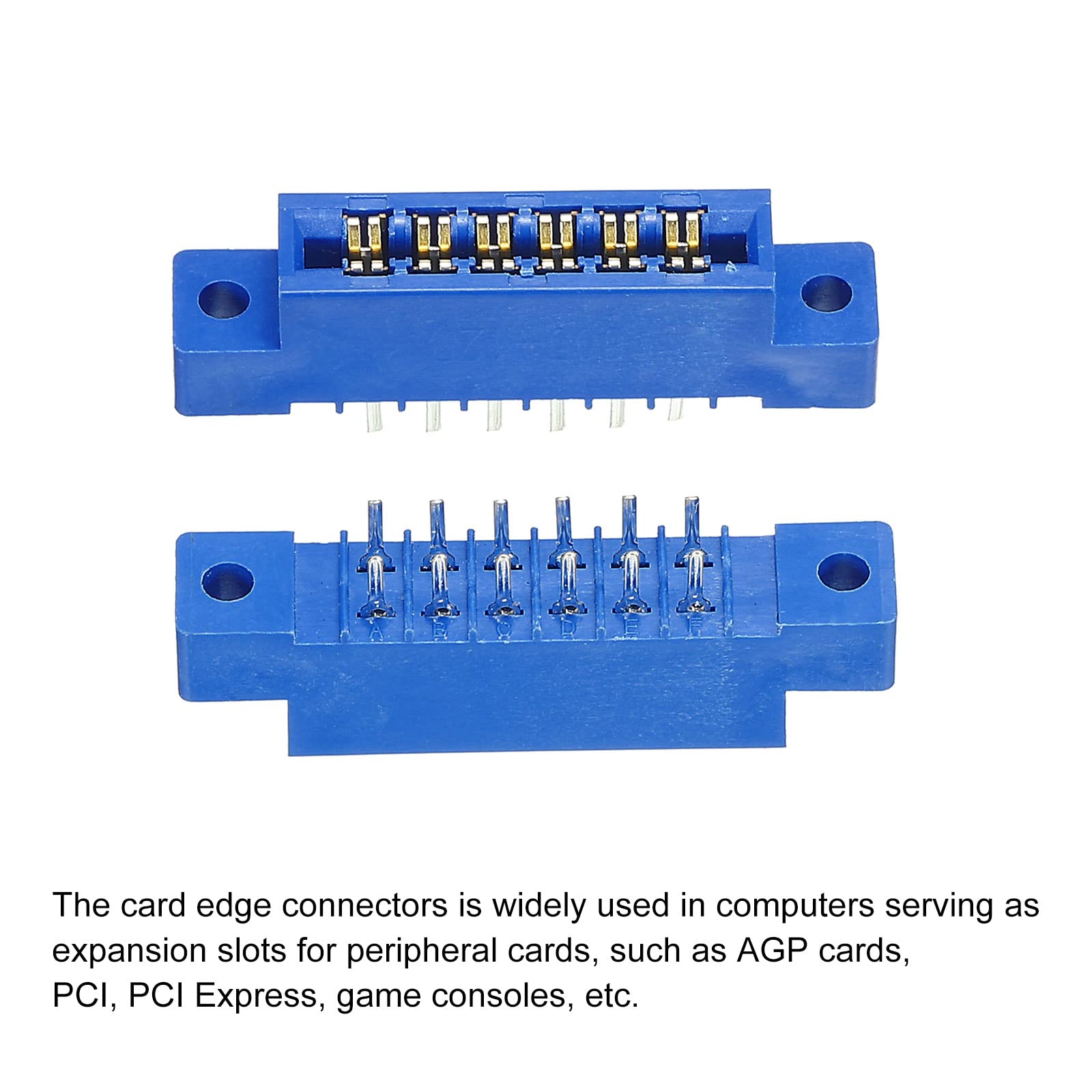 2x 3,96mm 12-Pin Header Stift- & Buchsenleiste – Gerade, PCB, Vergoldet, Für Prototyp-Shields