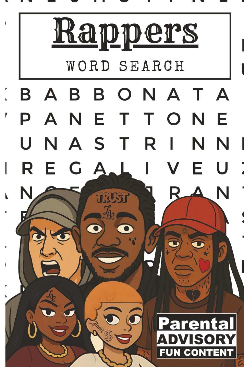 Rappers Word Search