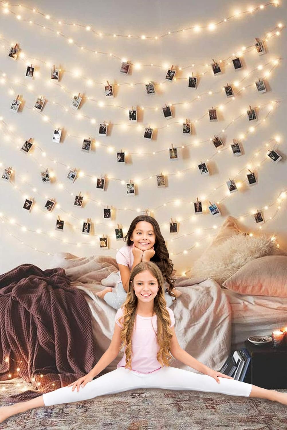 JUISEE LED Photo Clip String Lights Home Decor Indoor/Outdoor, Battery Powered String Lights Lamp for Home/Party/Christmas Decoration Christmas Birthday Wedding Party Festival Decor JUISEE LED Photo Clip String Lights Home Decor Indoor/Outdoor, Battery Powered String Lights Lamp for Home/Party/Christmas Decoration Christmas Birthday Wedding Party Festival Decor