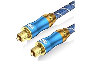 EMK Fiber Audio Optical Toslink Digital Optical Audio Cable