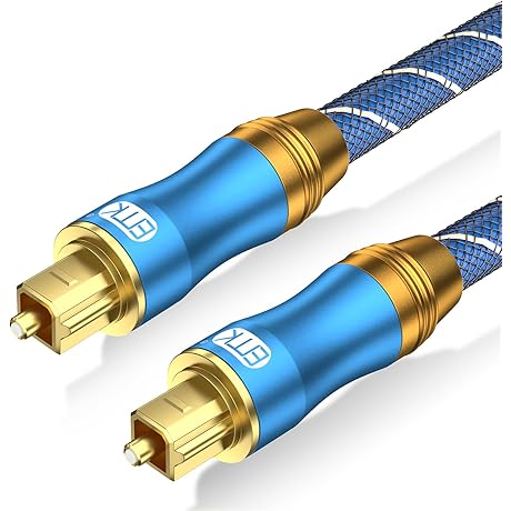 EMK Fiber Audio Optical Toslink Digital Optical Audio Cable