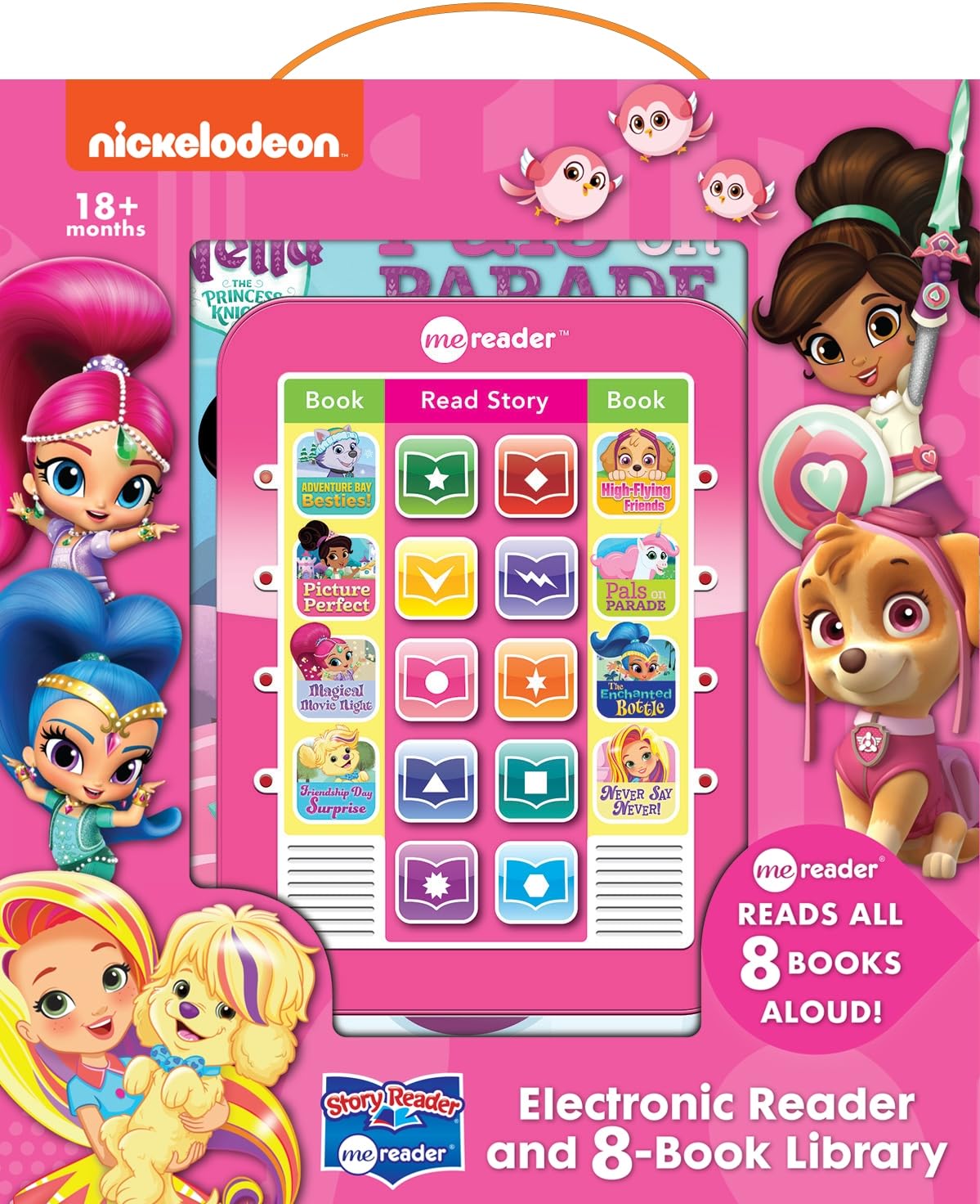 Nickelodeon: Me Reader Electronic Reader and 8-Book Library Sound Book Set