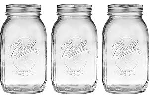 Ball Mason Jars 32 Oz Wide Mouth
