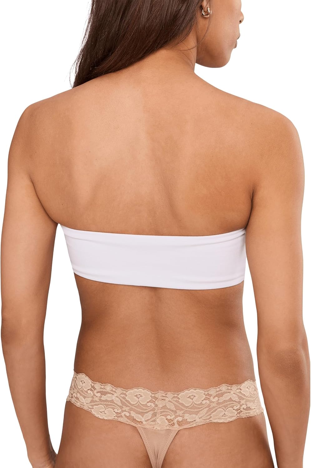Pact womens Lace Waist Thong 3-pack
