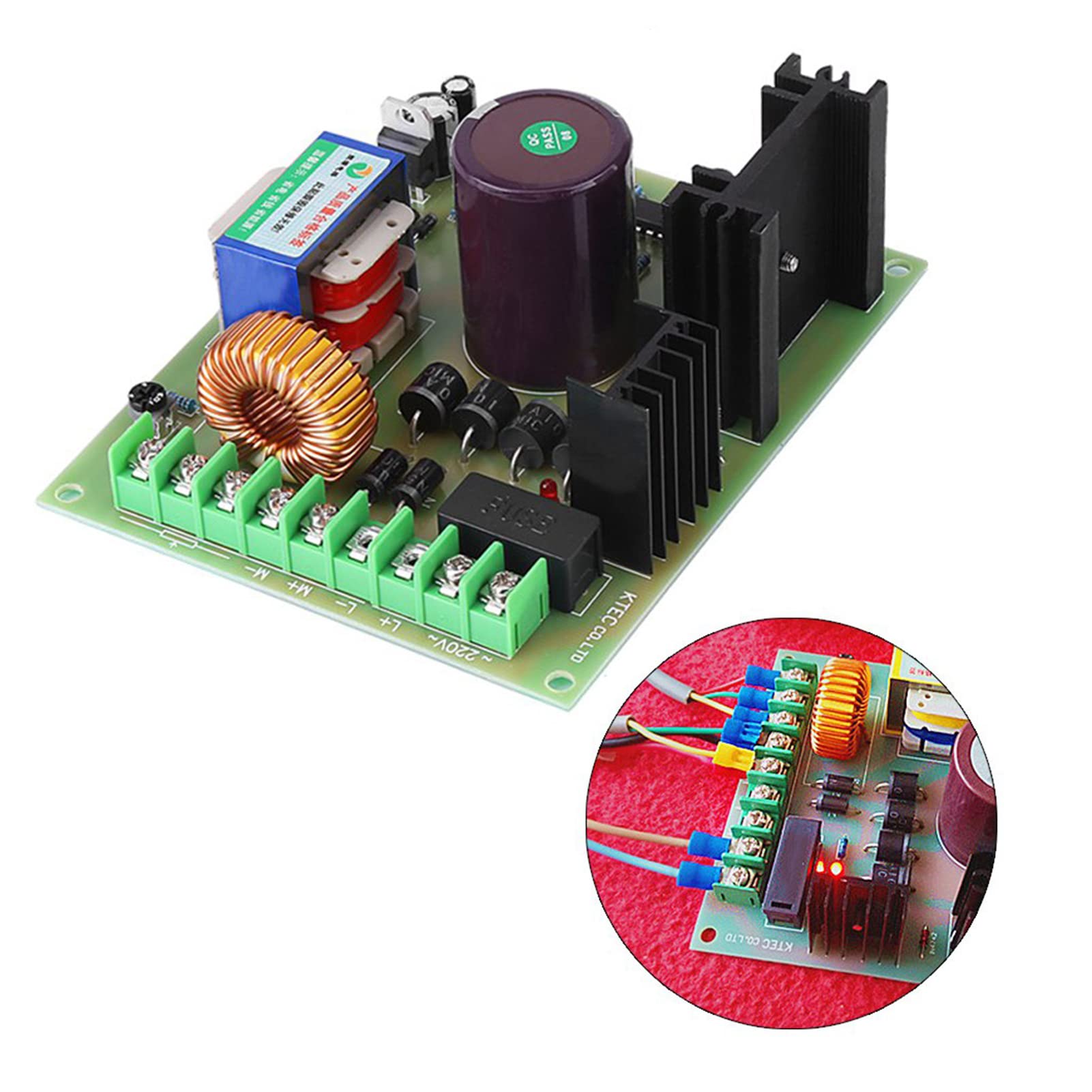 Motordrehzahlregler PWM Hochleistungs-DC-Motordrehzahlregler Mit 220 V Und 750 W Für Industrielle Anwendungen Und Werkstattmaschinen