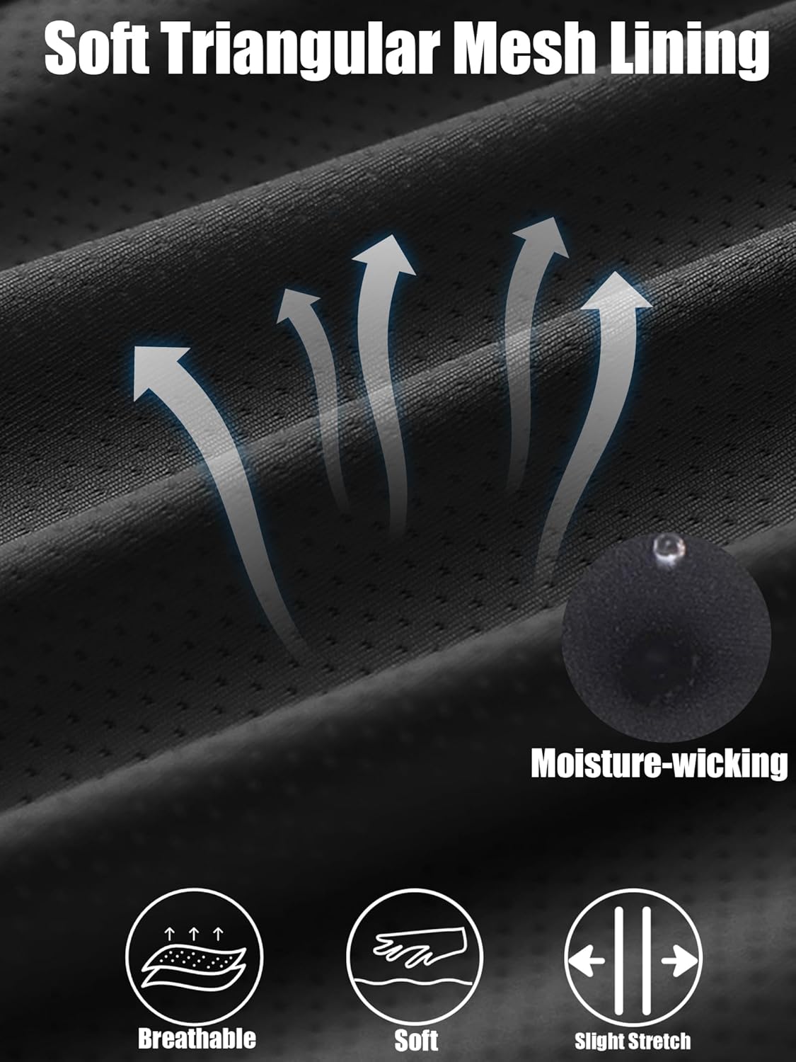 Men's Swim Trunks 5 inch Inseam Quick Dry Board Shorts Bathing Suit Swimwear Swim Shorts with Mesh Lining - Image 6