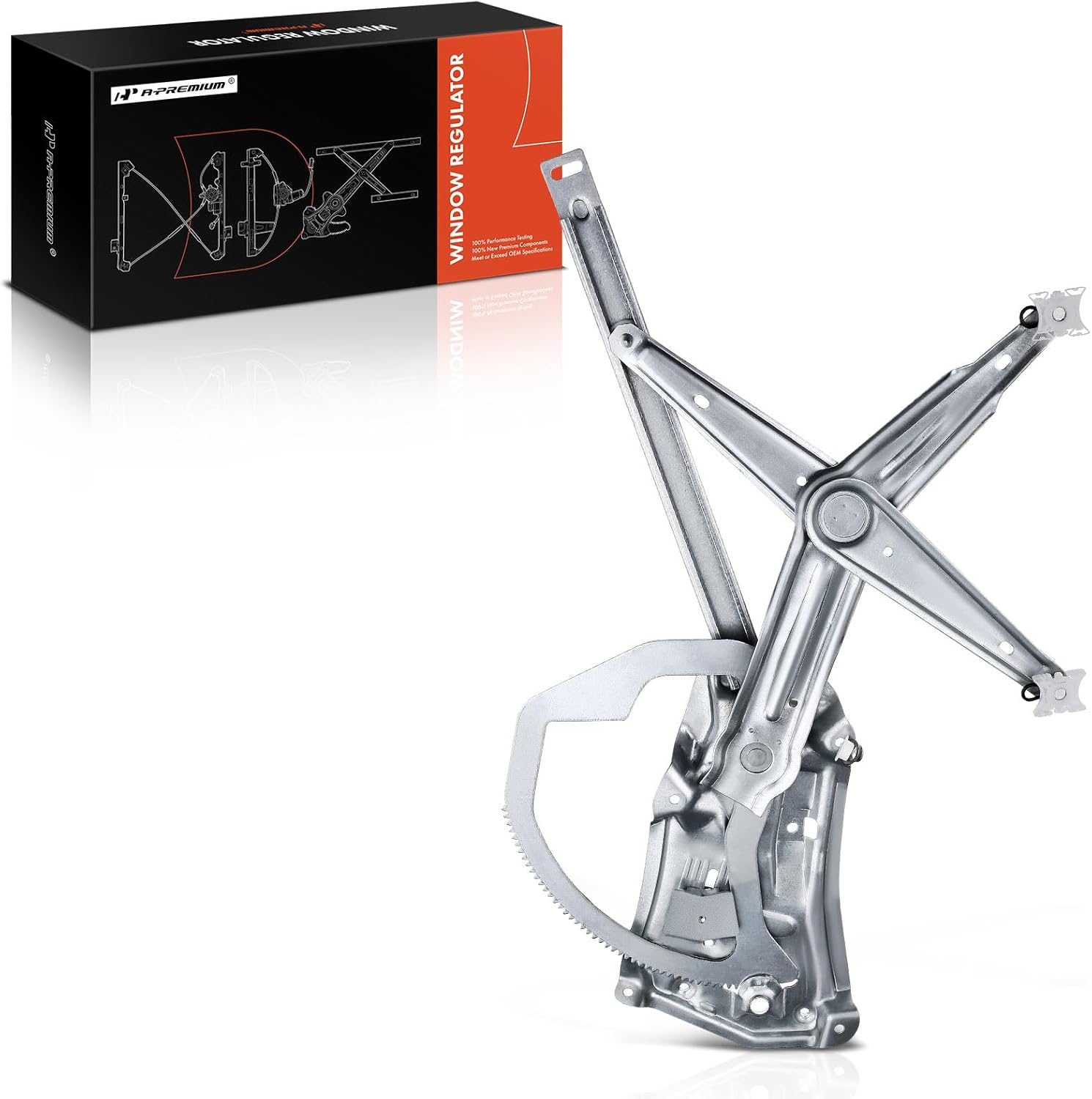 A-Premium Front Right Passenger Side Power Window Regulator Without Motor Compatible with BMW E36 M3 1995-1999 325i 1992-1995 325is 323i 323is 318i 318is 328i 328is