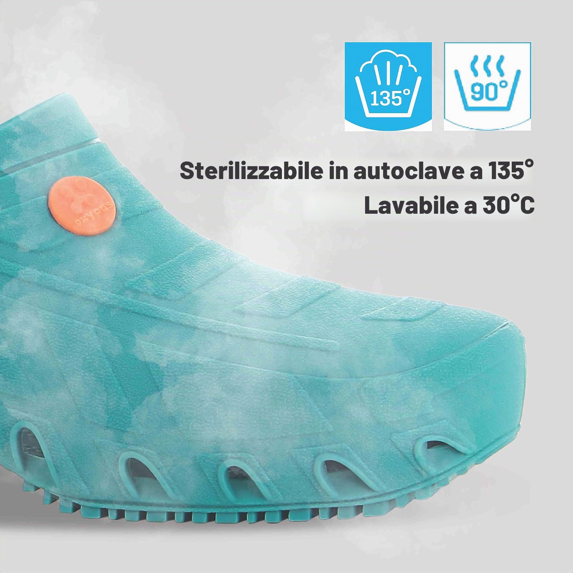 Oxypas Oxyclog, Scarpe Antinfortunistiche antistatiche e Antiscivolo Donna, Electric Green, 37/38 EU