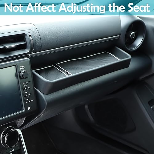 Miniatura 7 de CHEAYAR Caja de almacenamiento para tablero de instrumentos compatible con Subaru BRZ 2022 2023 2024 y compatible con Toyota GT86 2022 2023 2024,