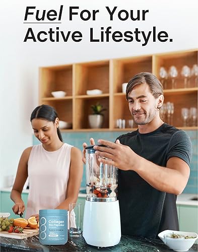 Vista 34 de NeoCell Péptidos súper colágeno, 0.35 onzas de colágeno/paquete de una sola porción; certificado Keto, sin gluten; para una piel, cabello, uñas