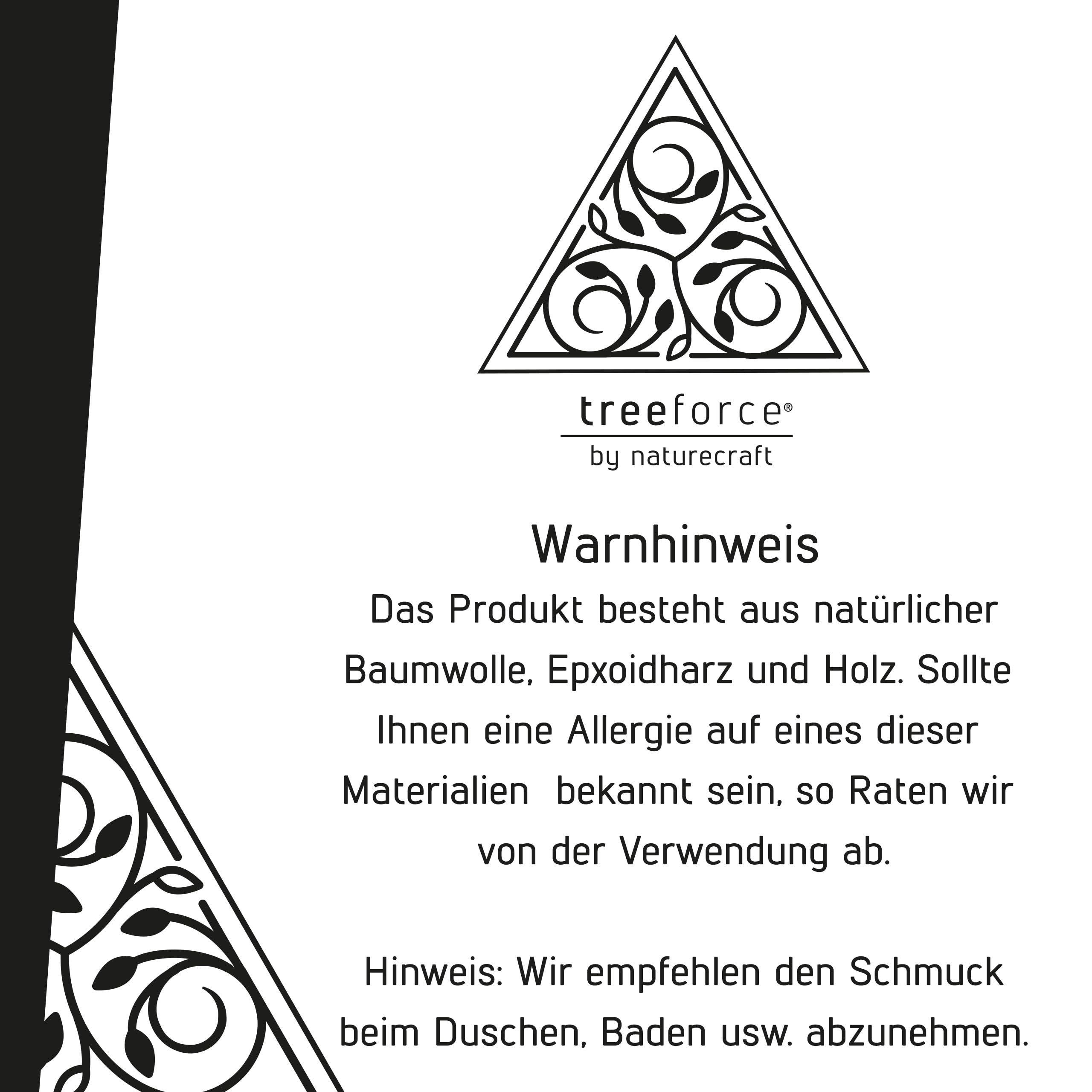 Treeforce Herz-Pärchen Halsketten - Handmade Schmuck aus Epoxidharz und Holz für Paare - 3 in 1 Halskette, Schlüsselanhänger, Autoanhänger