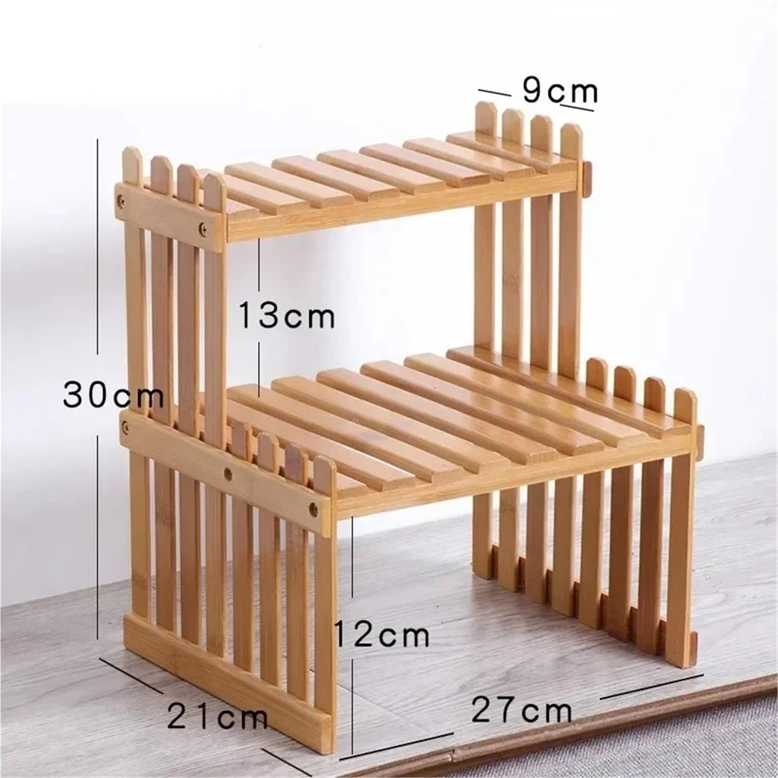 Librería De Sobremesa Estantería de escritorio for plantas de interior, estante for condimentos de cocina, estante de exhibición de escritorio, estantes de flores for balcón, mesa de té for oficina, s