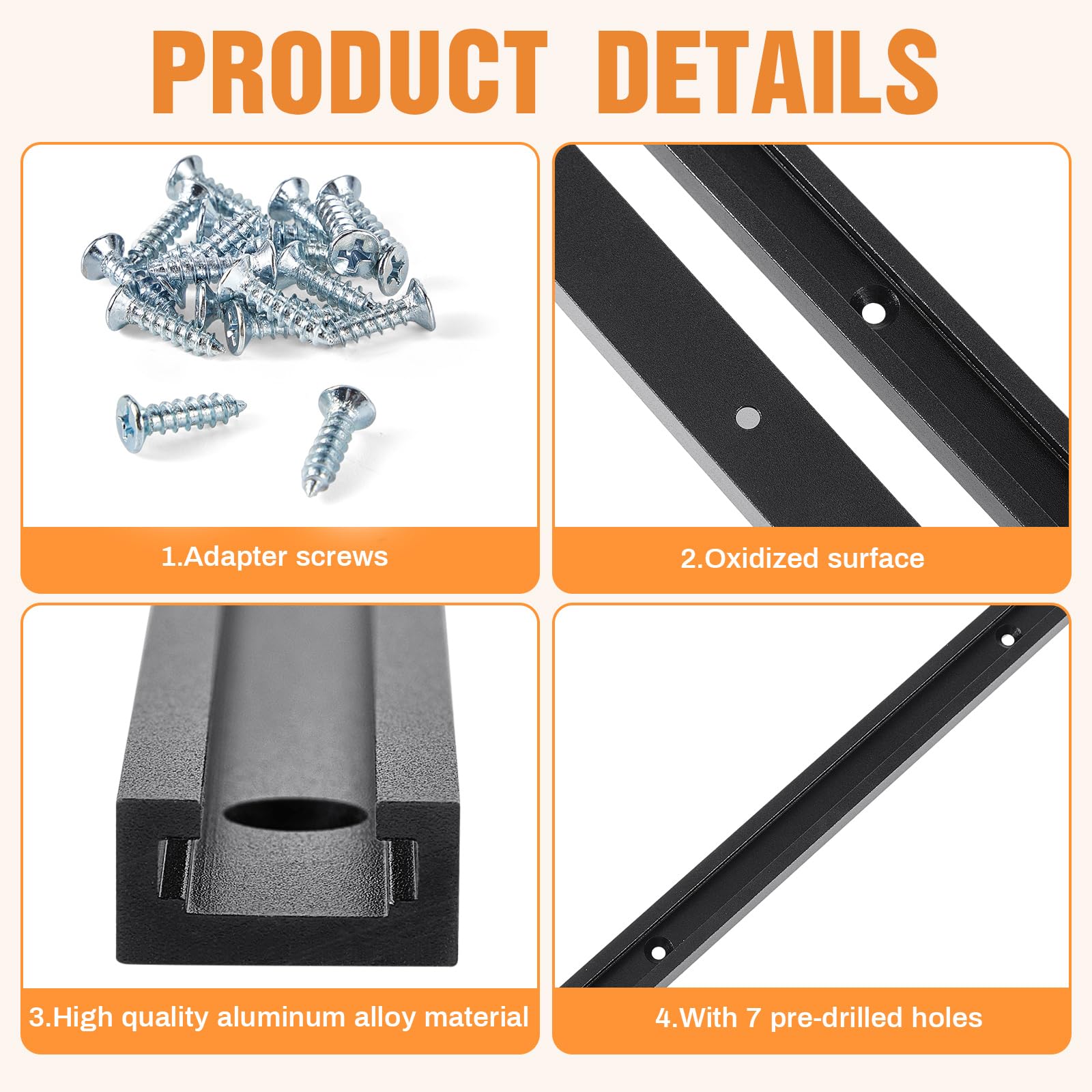 nページ Zonon 4 Pack 48 Inch C Channel T Track for Woodworking with