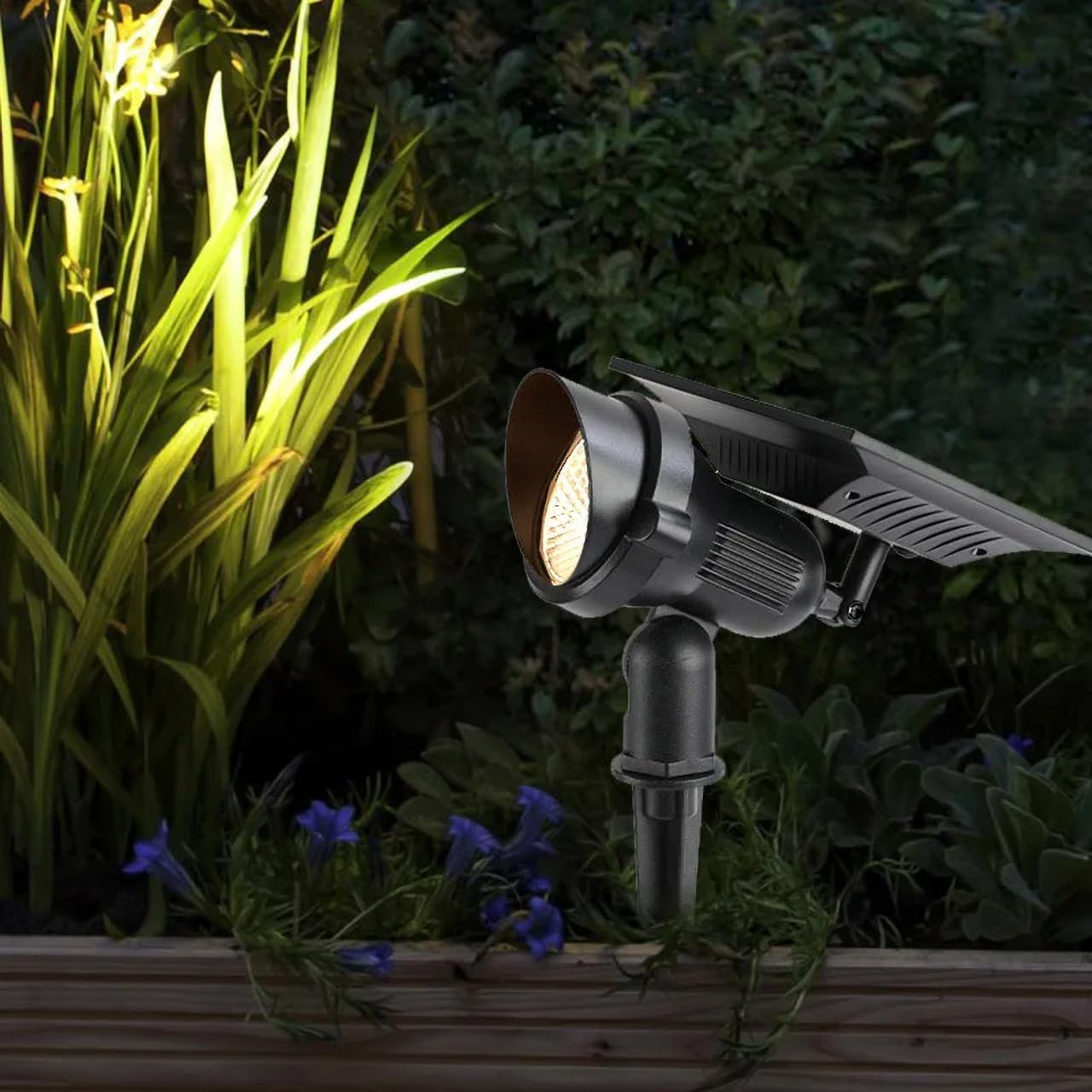 Solar Spotlights Target NBKLS Solar Spot Lights For Outside, 27 LED
