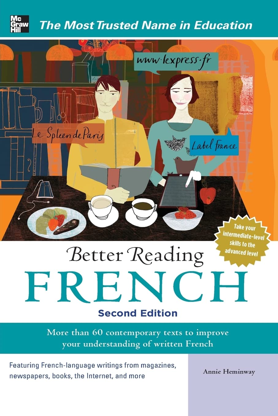 McGraw-Hill Education Better Reading French 2nd Edition Paperback