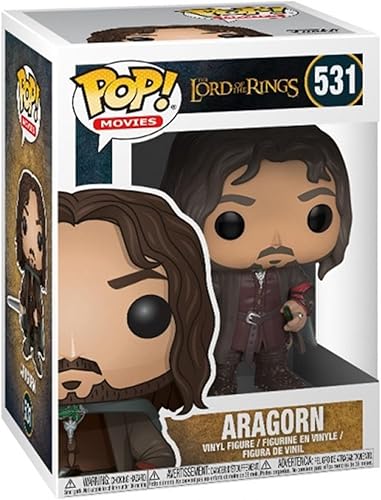 Miniatura 5 de Figura coleccionable de Aragorn de Lord of the Rings, de la marca Funko