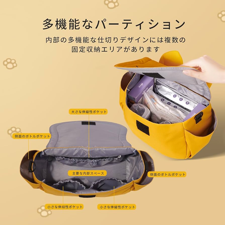 Amazon.co.jp: [Sunveno] ベビーカー用の収納バッグ