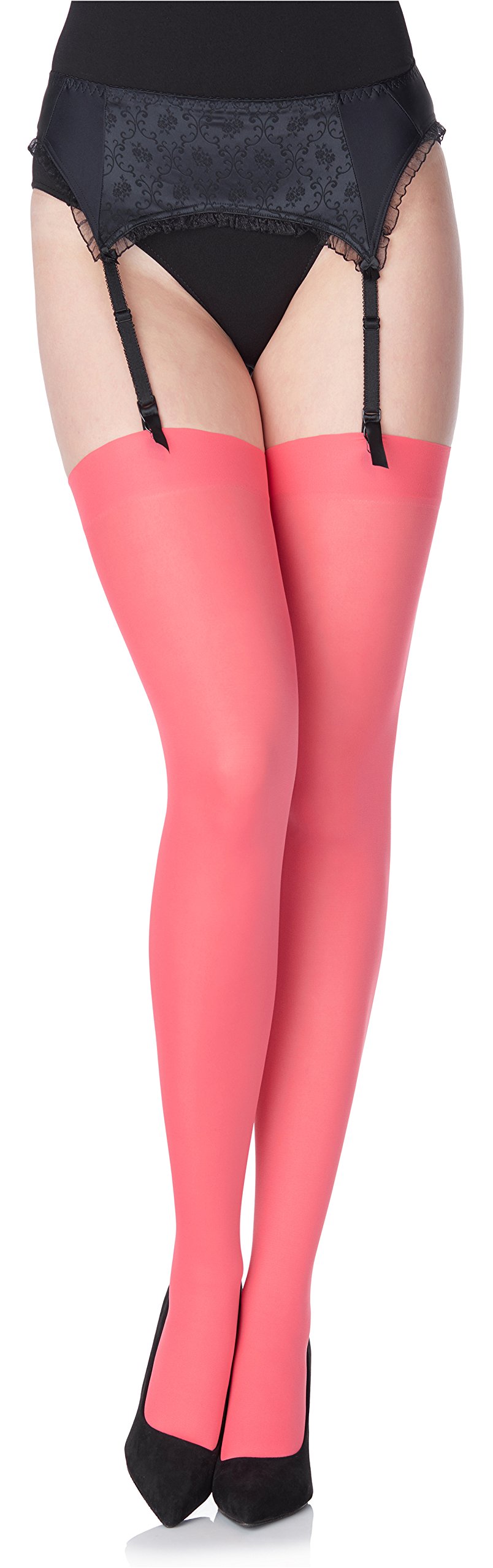 Merry Style Damen Mikrofaser Strapsstrümpfe MS 799 40 DEN